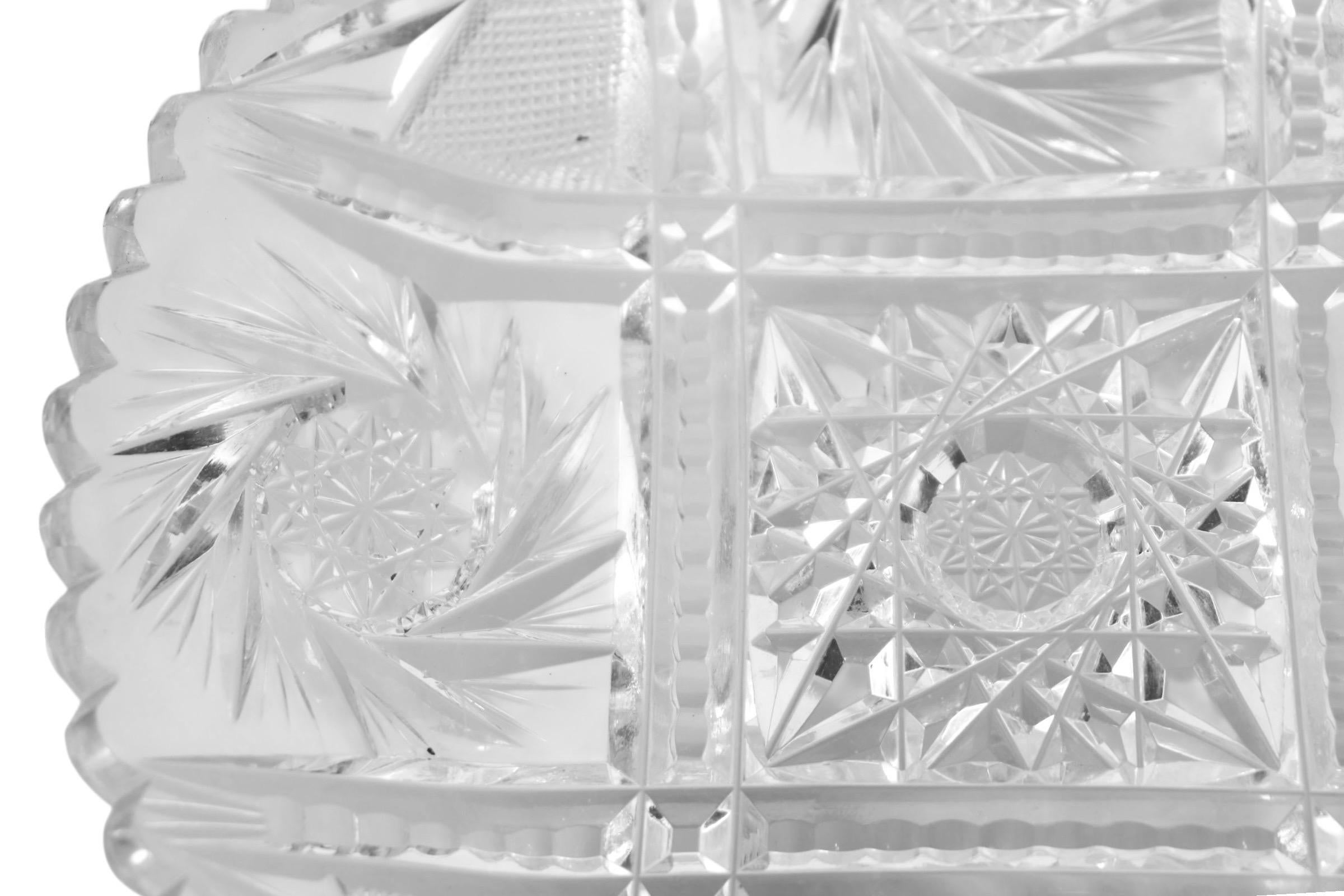 Bol et assiette en cristal Imperlux en vente 4