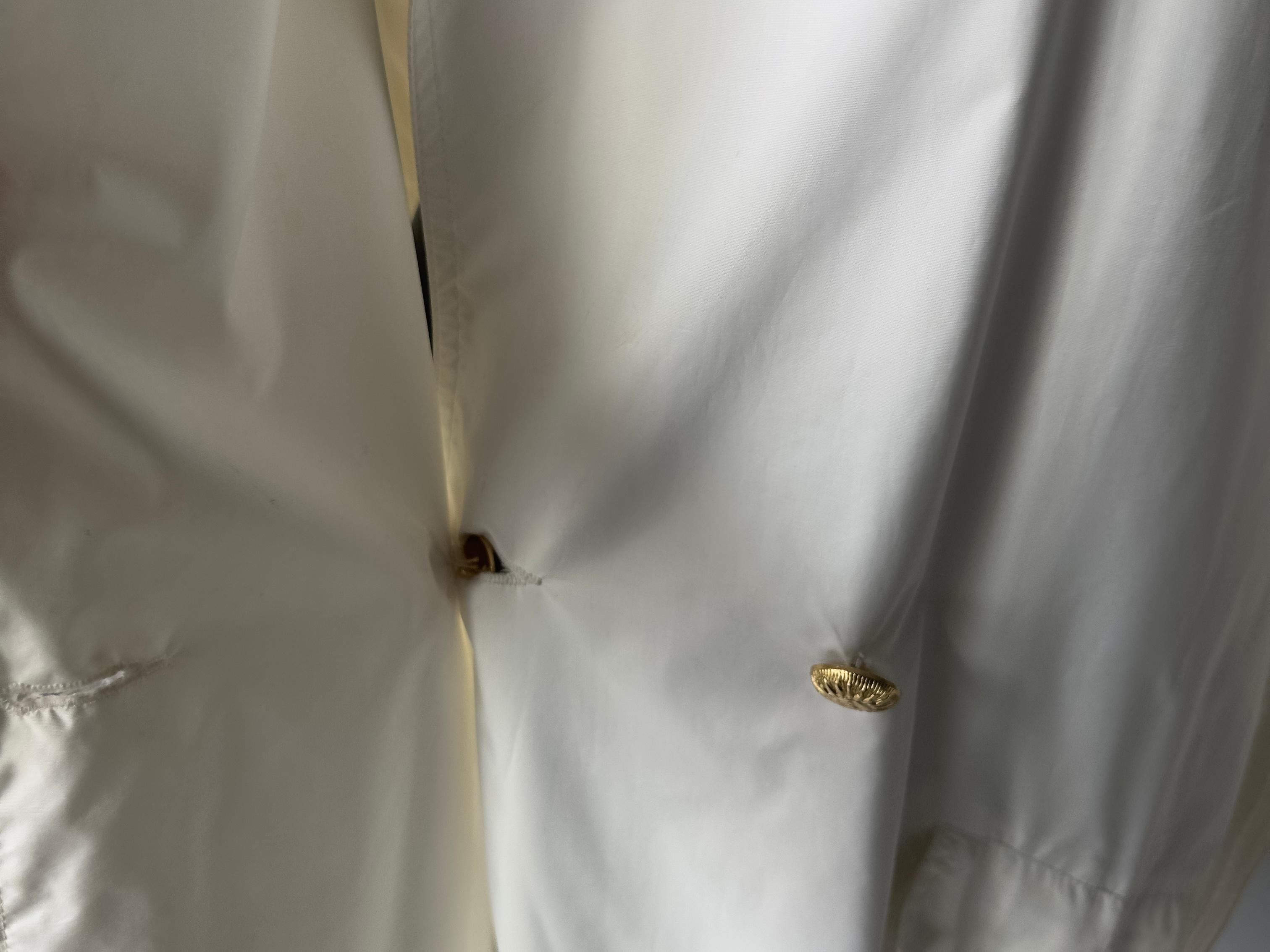 Versace sport short raincoat For Sale 9
