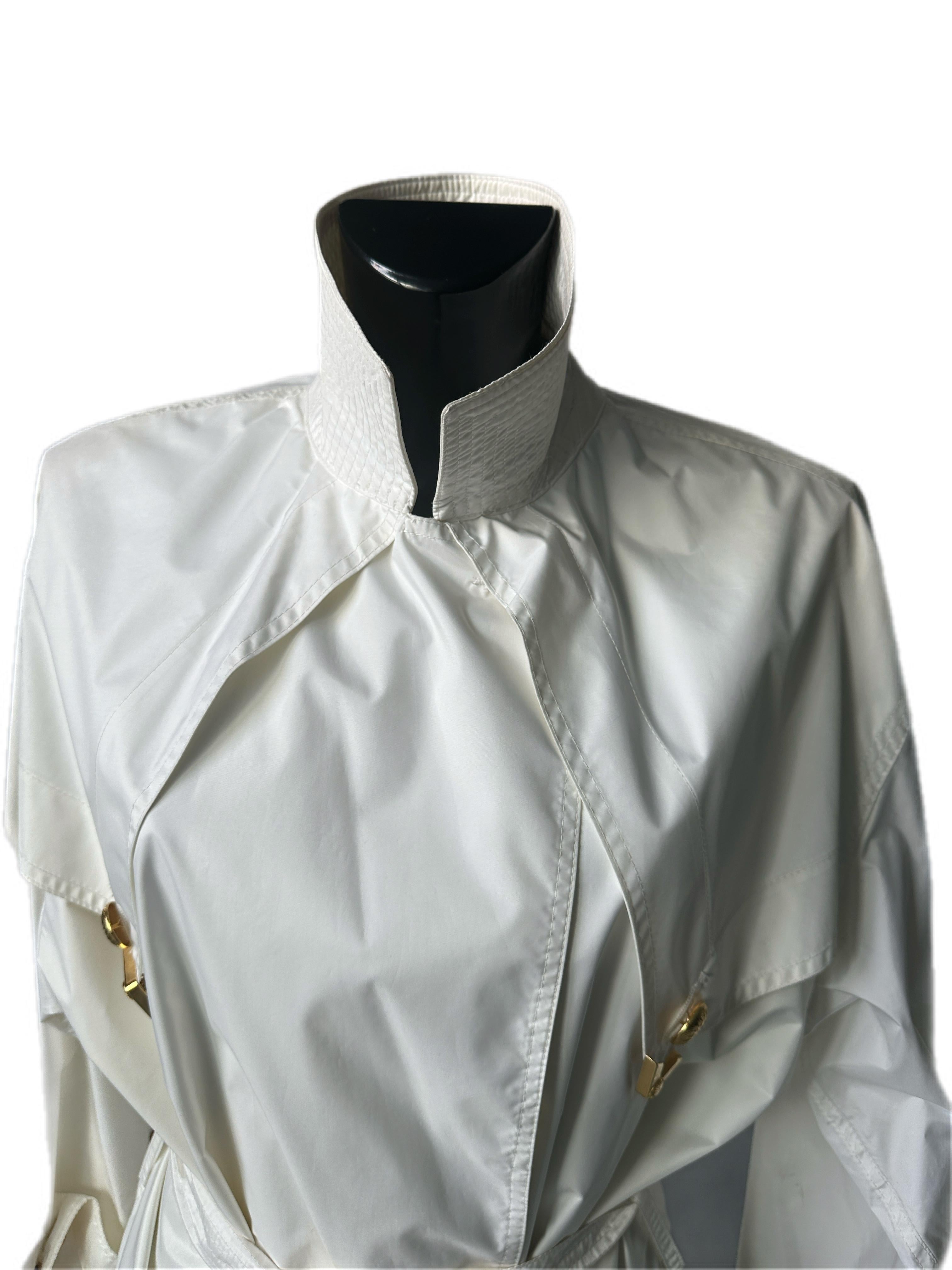 Versace sport short raincoat For Sale 2