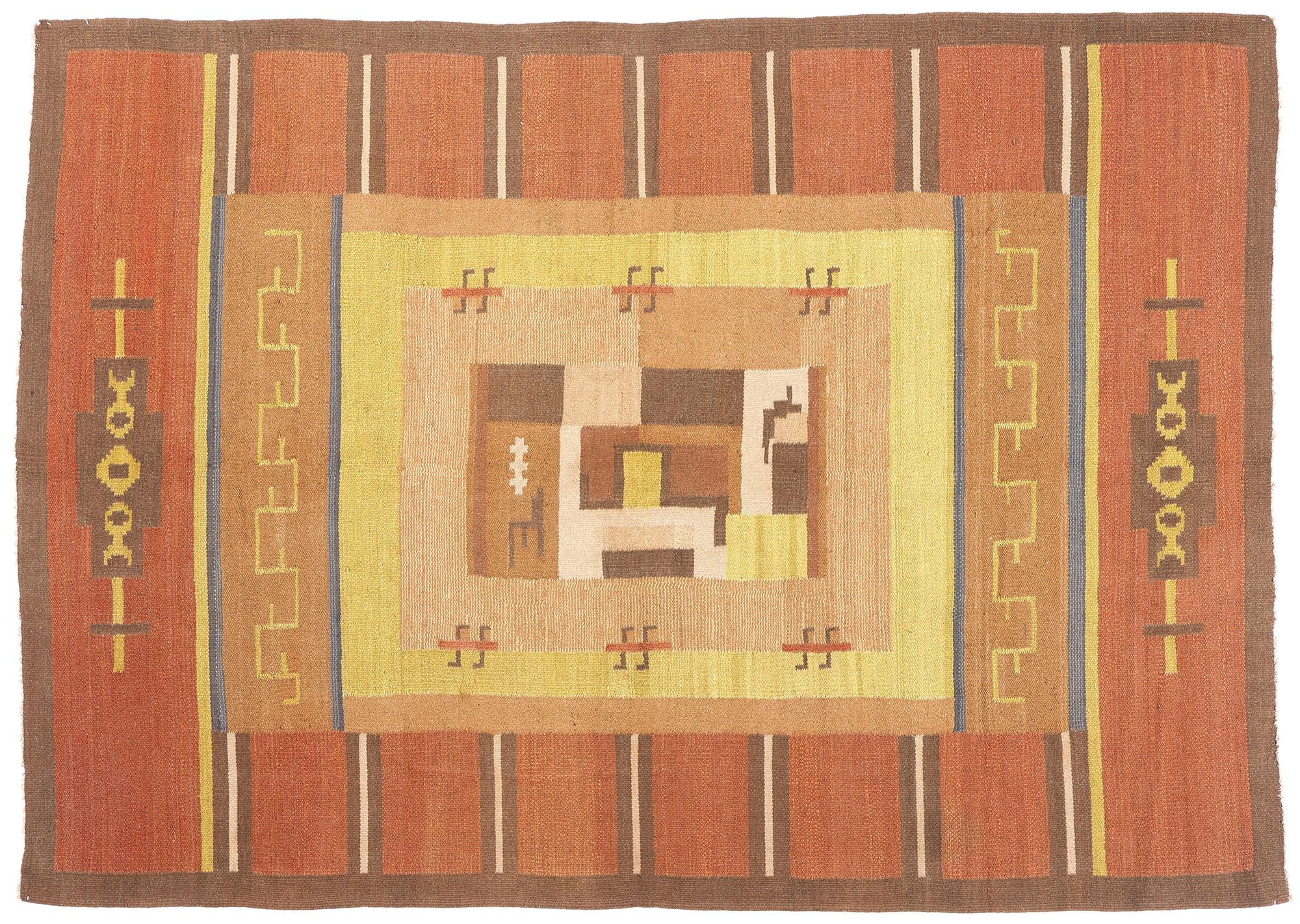 Impi Sotavalta des années 1920 Röllakan finlandais avec style Modernity scandinave en vente 1