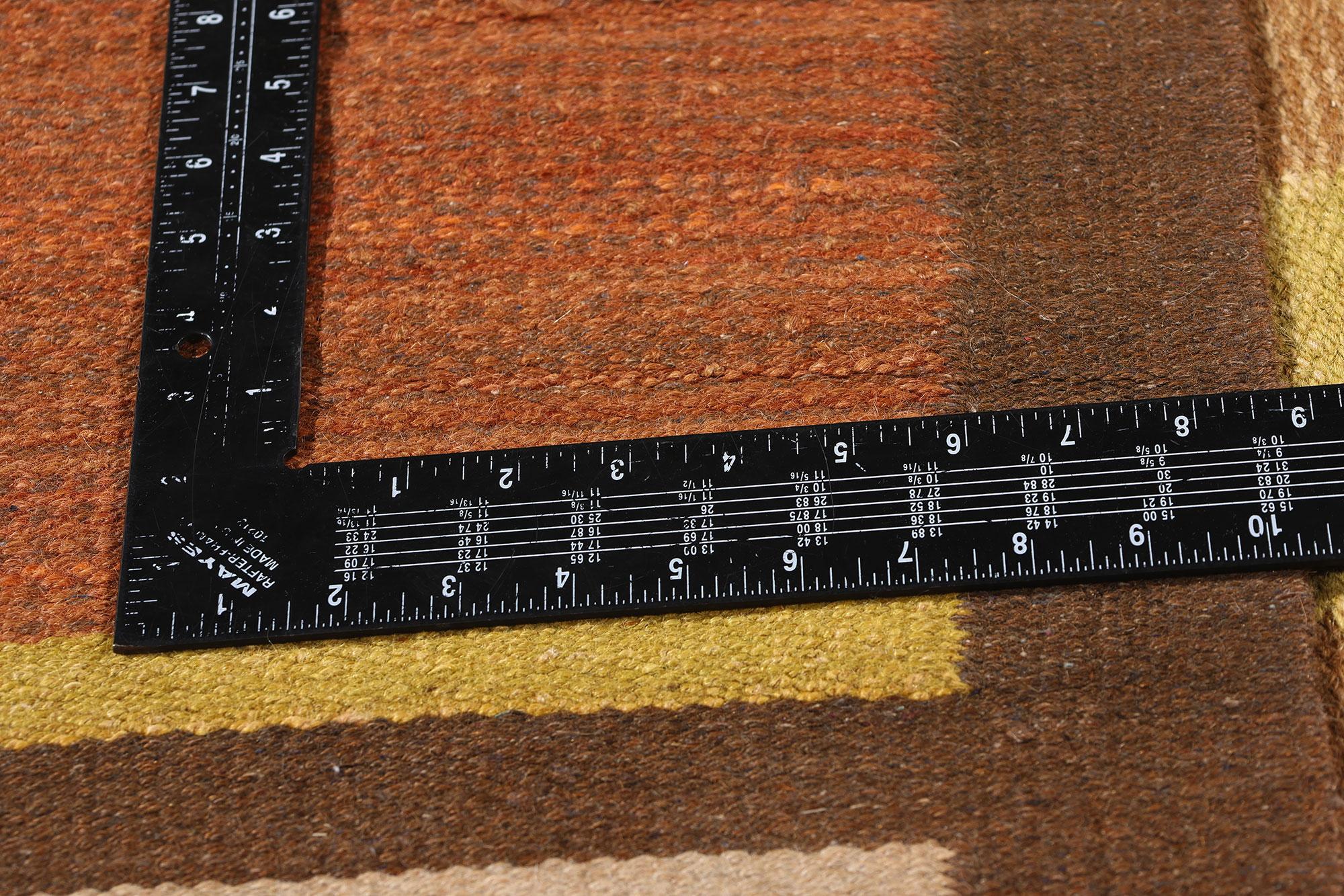 Tissé à la main Impi Sotavalta des années 1920 Röllakan finlandais avec style Modernity scandinave en vente