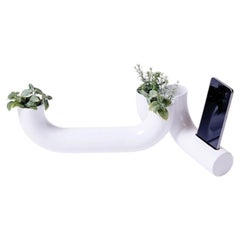 Implant blanc par Orografie - Design fait à la main Made in Italy