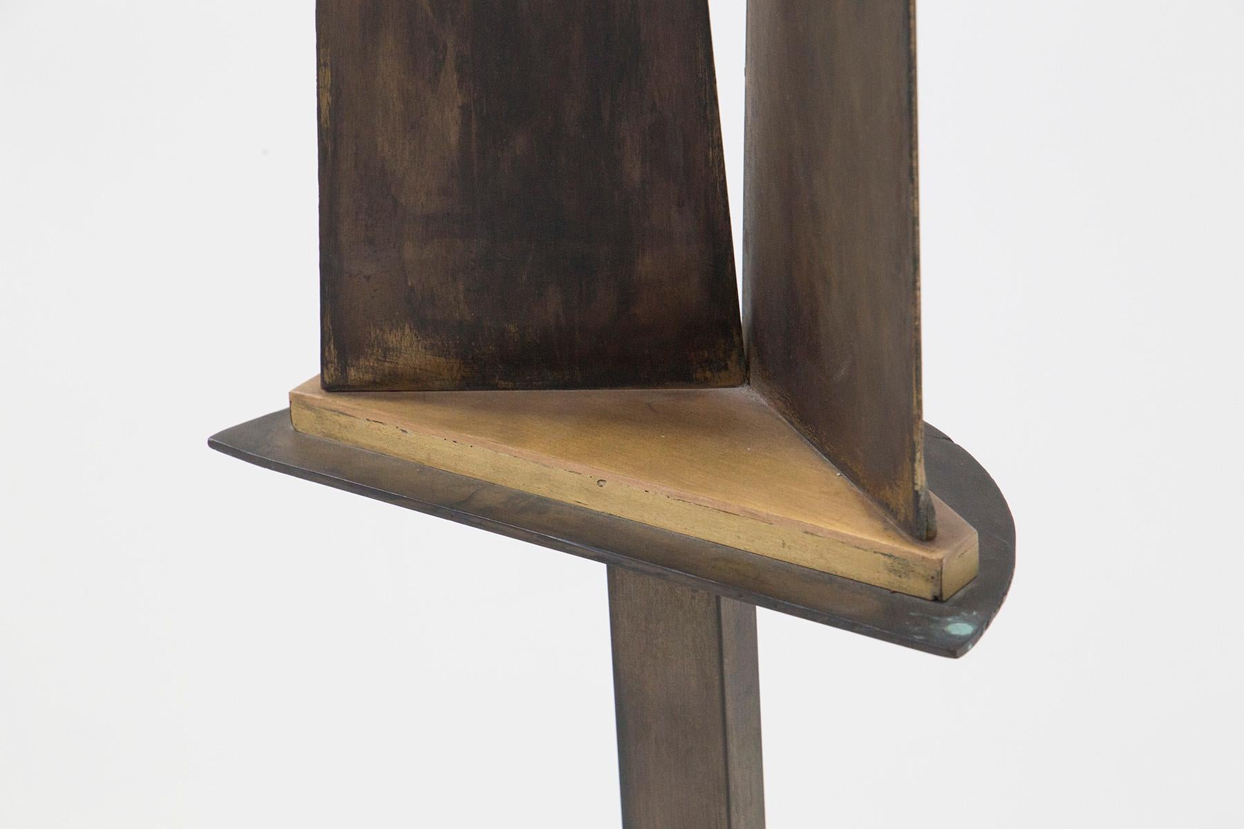 Important Italian Bronze Sculpture by Nado Canuti, Untitled For Sale 3