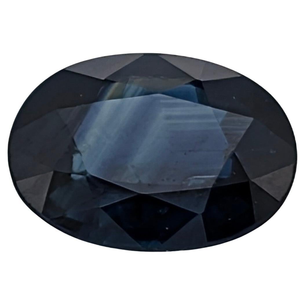Important 1.02ct Midnight Blue Sapphire