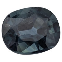 Important 1.20 ct Midnight Blue Sapphire with Traditional Heat