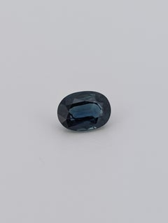 Important 1.21 ct Midnight Blue Thai Sapphire with Traditional