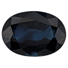 Important 1.56 ct Midnight Blue Sapphire
