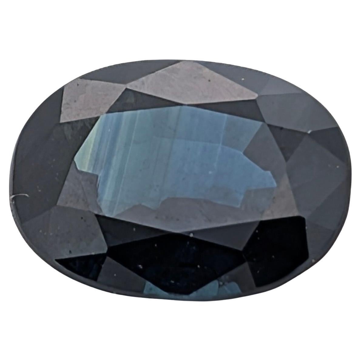 Important 1.58ct Midnight Blue Sapphire
