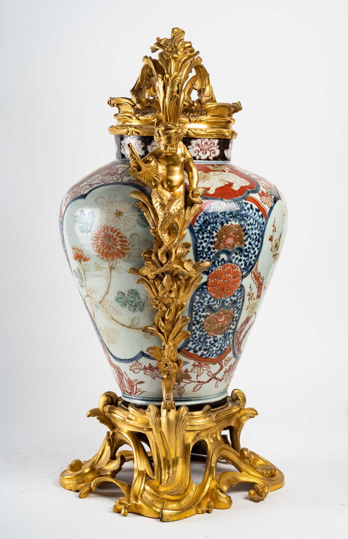 Porcelain Important 17th Century Imari Vase