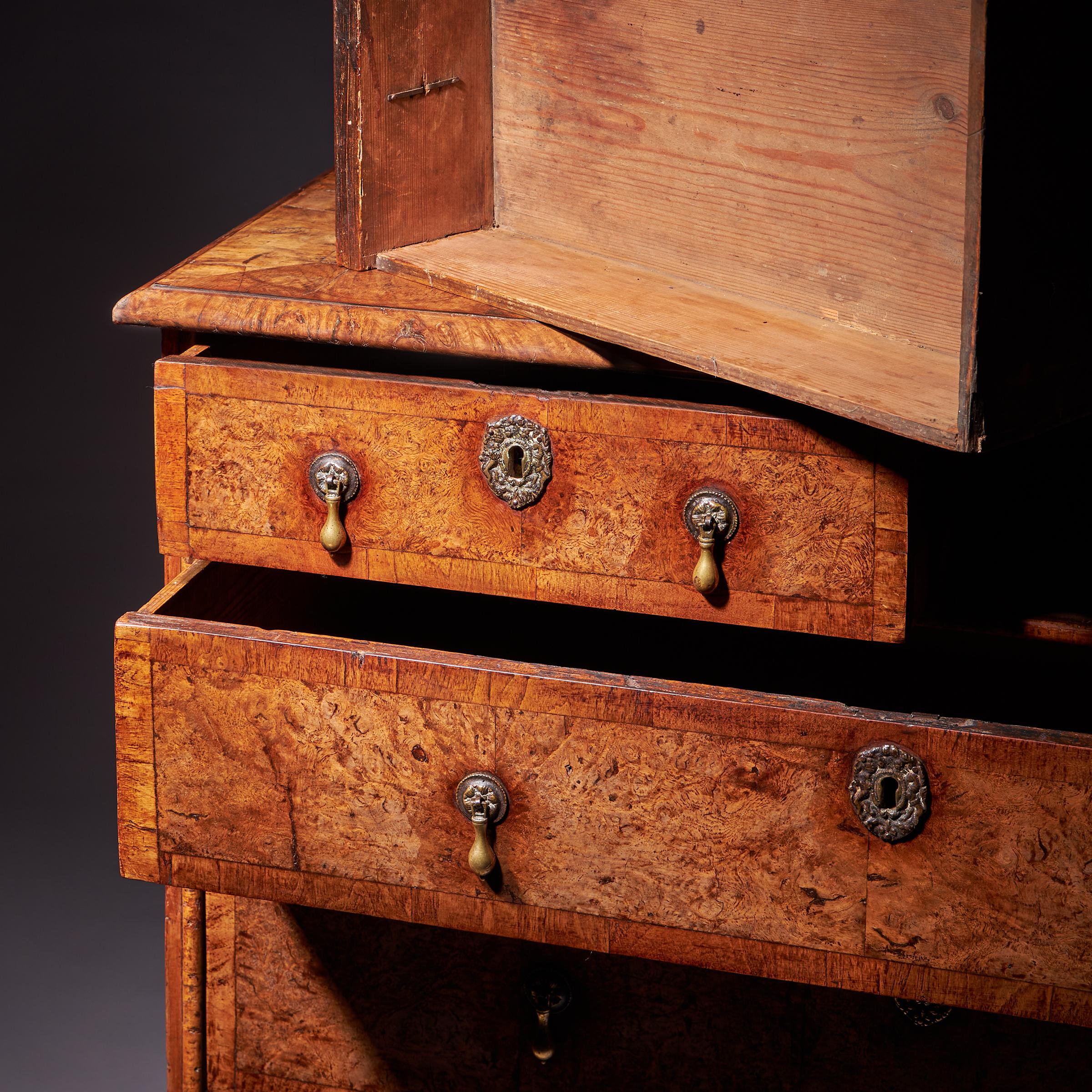 Importante cassettiera in Oak Oak William Pollard del XVII secolo in vendita 9