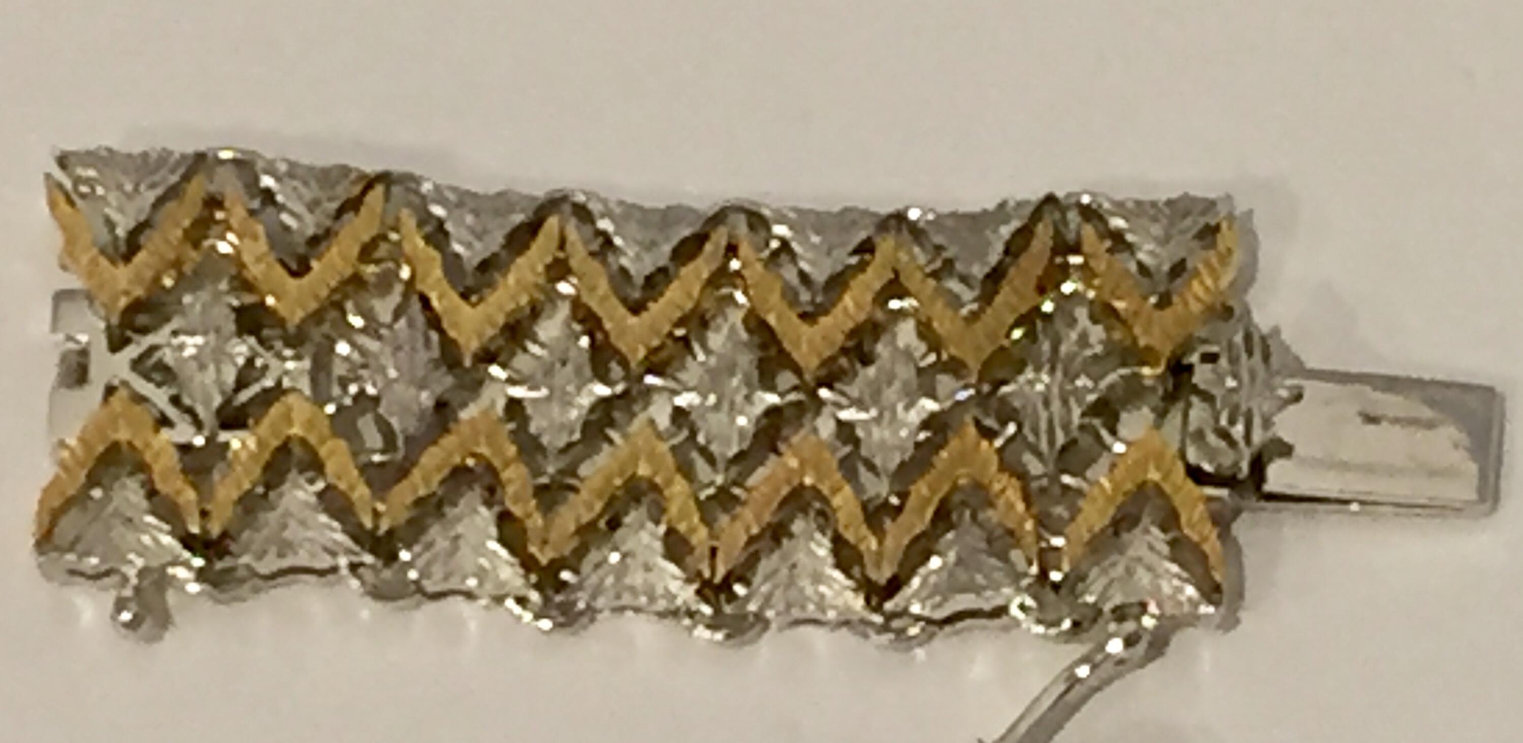 Important 18 Karat Gold Diamond Necklace In New Condition For Sale In Zurich, Zollstrasse