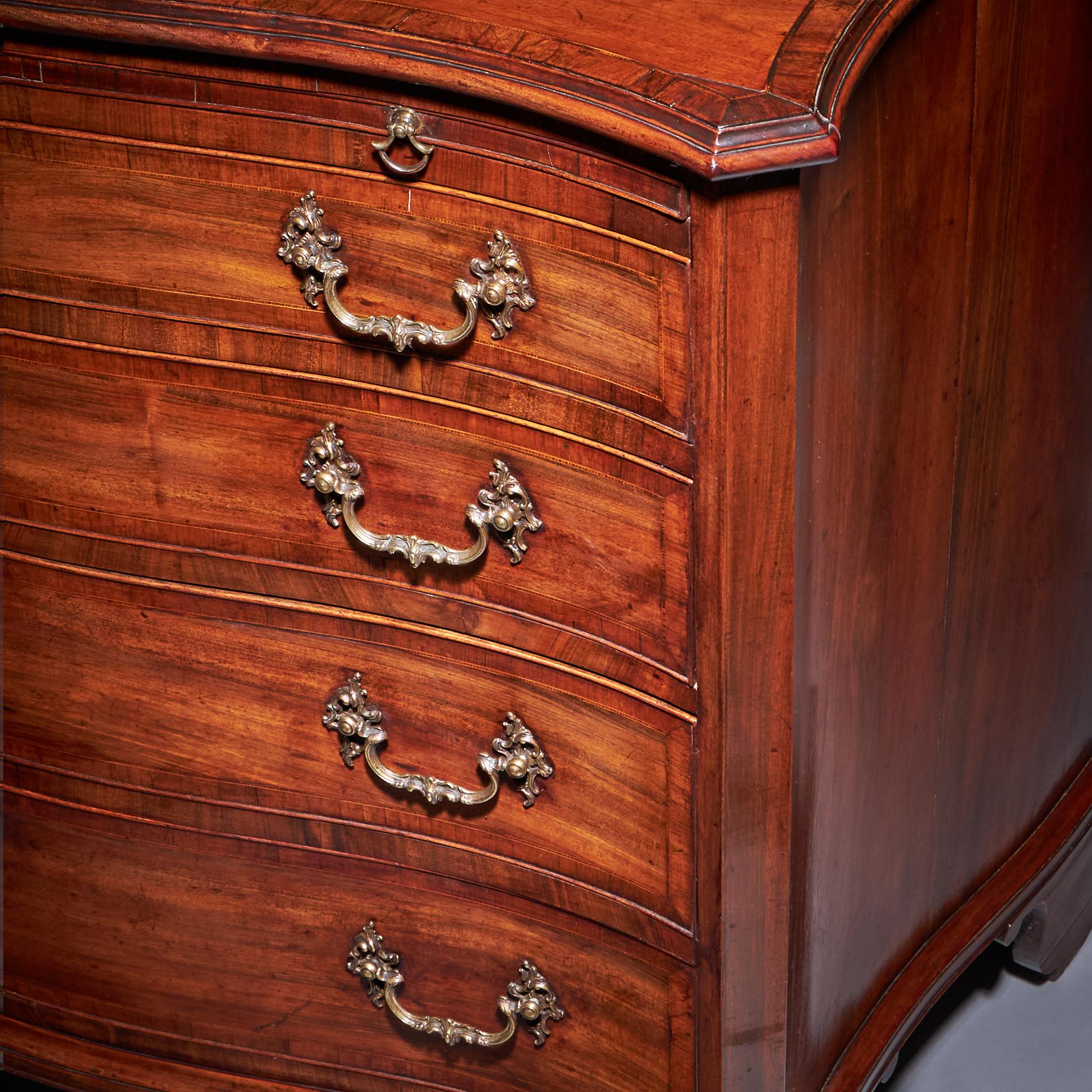 Importante cassapanca in serpentino di Goncalo Alves del XVIII secolo Signe J N Teague 1779 in vendita 3
