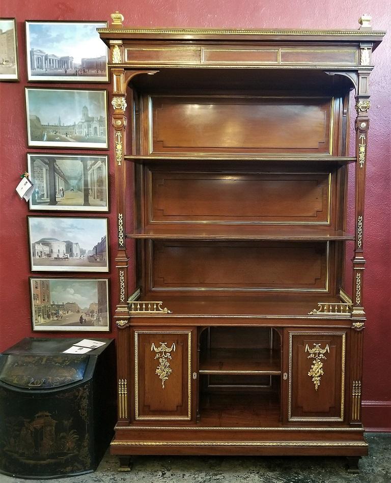 PRESENTING A STUNNING and RARE 19C Portois & Fix Viennese Cabinet.

Made by the famous and highly desirable maker, ‘Portois & Fix’ in Vienna, Austria circa 1895.

Pieces by Portois & Fix are very rare and highly, highly desirable due to their