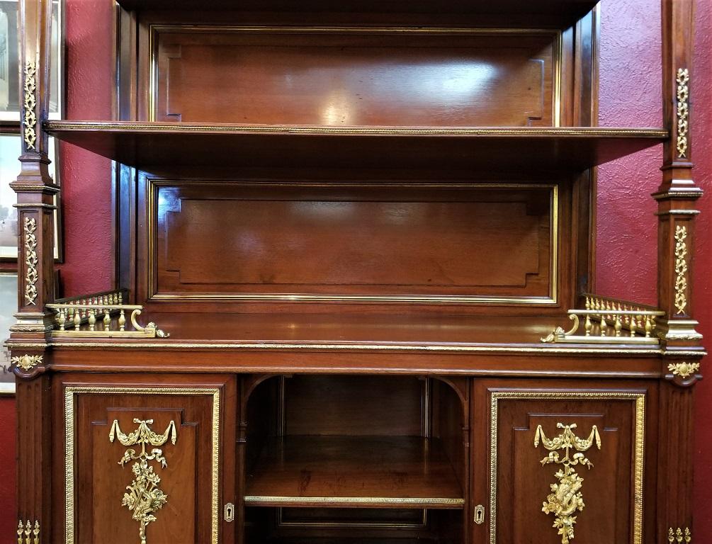 Hand-Crafted Rare 19C Portois & Fix Viennese Cabinet For Sale