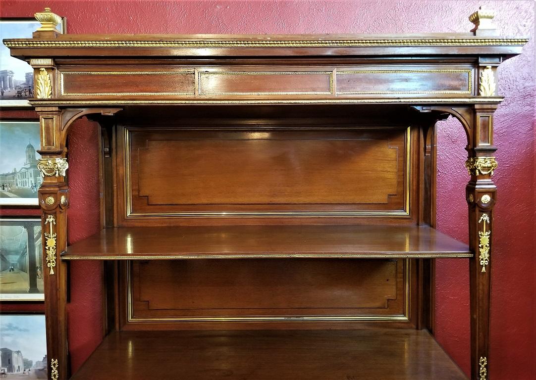 Rare 19C Portois & Fix Viennese Cabinet In Good Condition For Sale In Dallas, TX