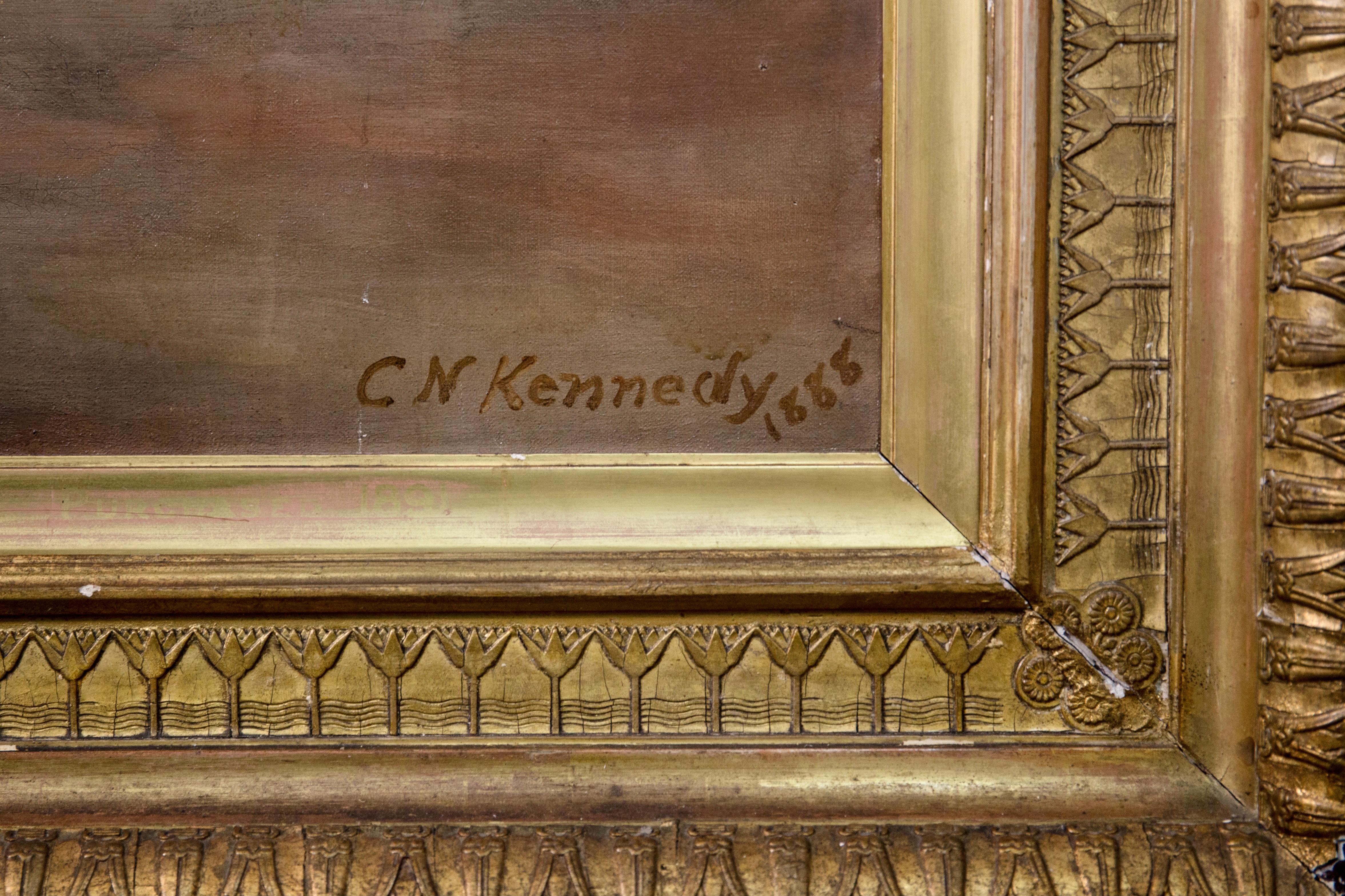 Charles Napier Kennedy, Gemälde „Die Meerjungfrau“ aus dem 19. Jahrhundert (Englisch)