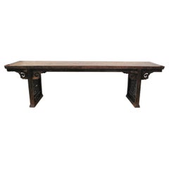 Important 19th Century Chinese Altar Table