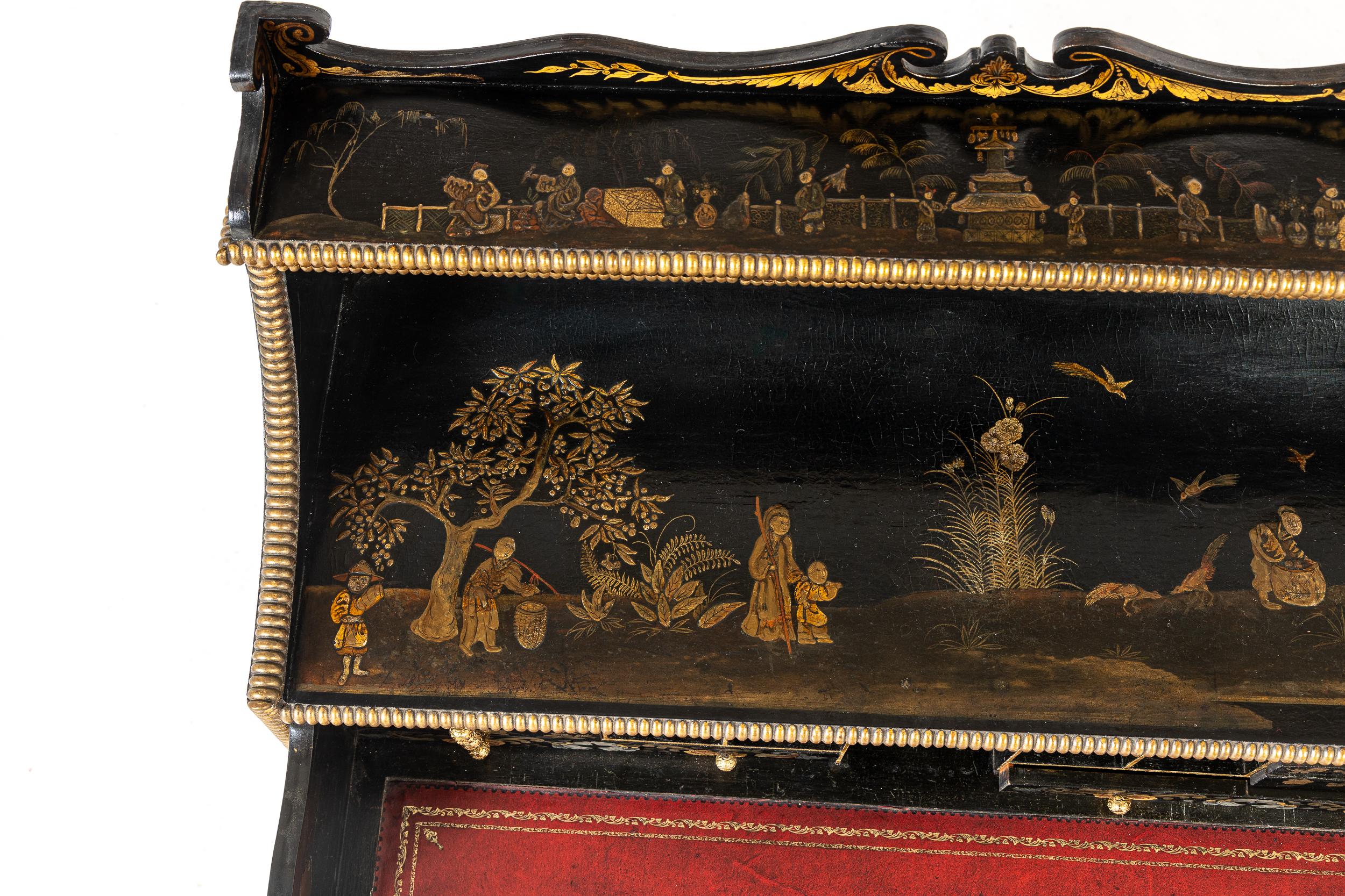 Important meuble d'appoint en japanier de la période Regency du 19e siècle en vente 10