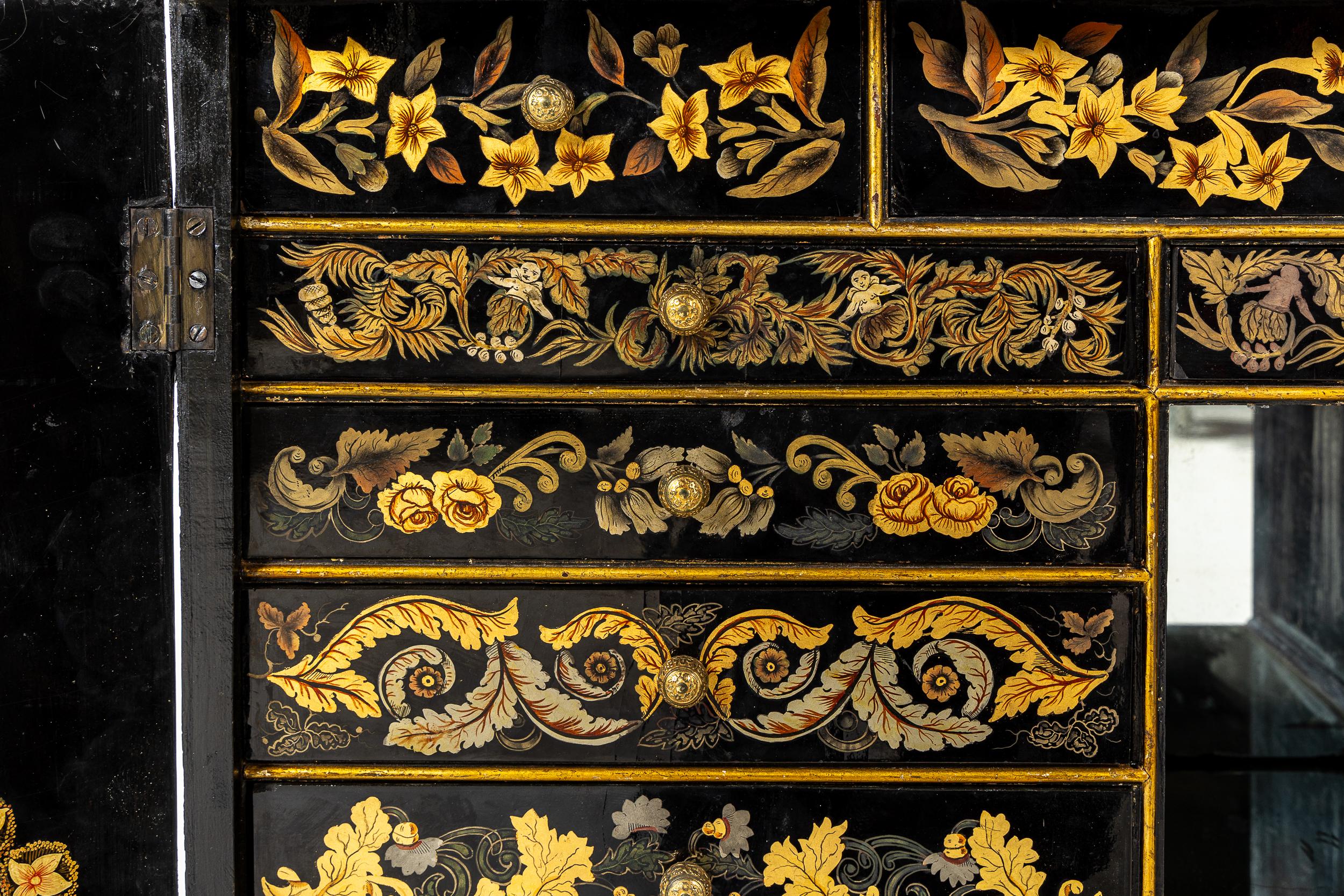 Important meuble d'appoint en japanier de la période Regency du 19e siècle en vente 2