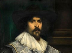 Important 19th Century Spanish School: "Portrait of a Musketeer"