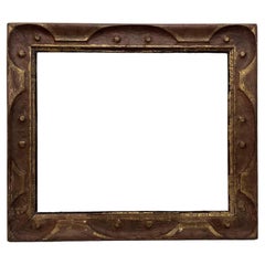 Important 20th C American Hand Carved Picture Frame Carnegie Museum Art 24 x 20