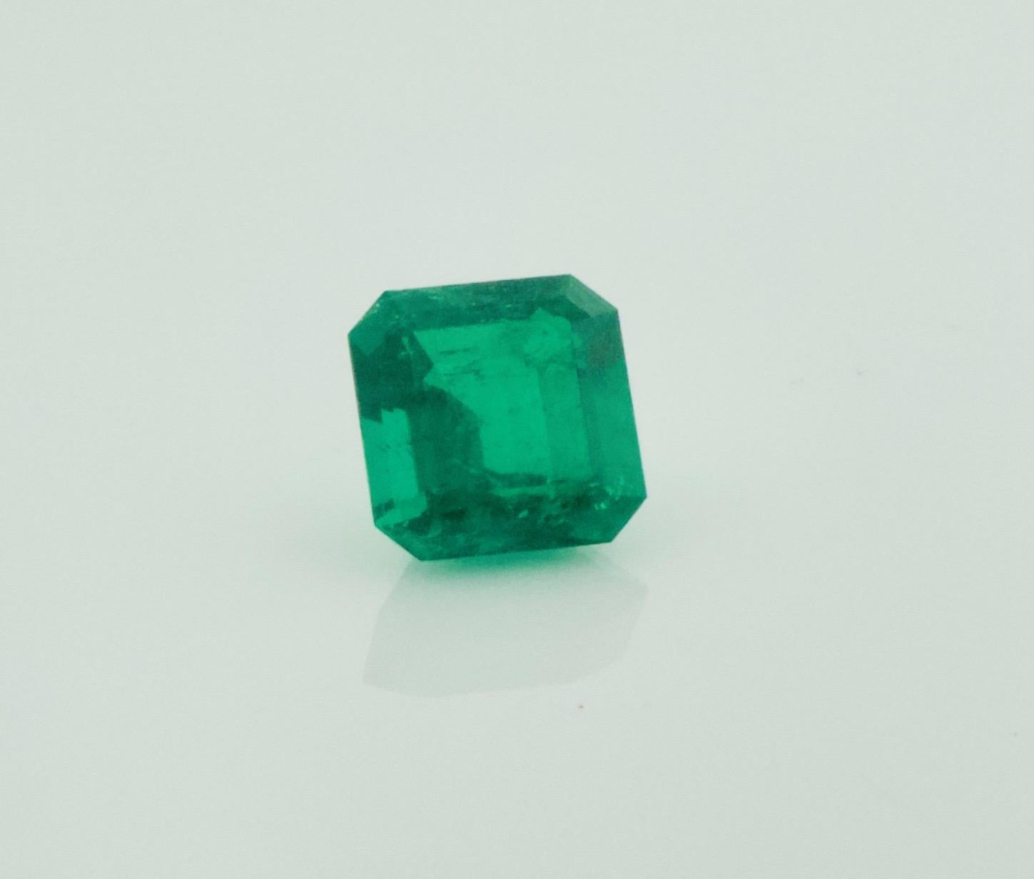 Important 9.18 Carat Colombian Emerald and Diamond Ring in 18k GIA Columbia For Sale 10