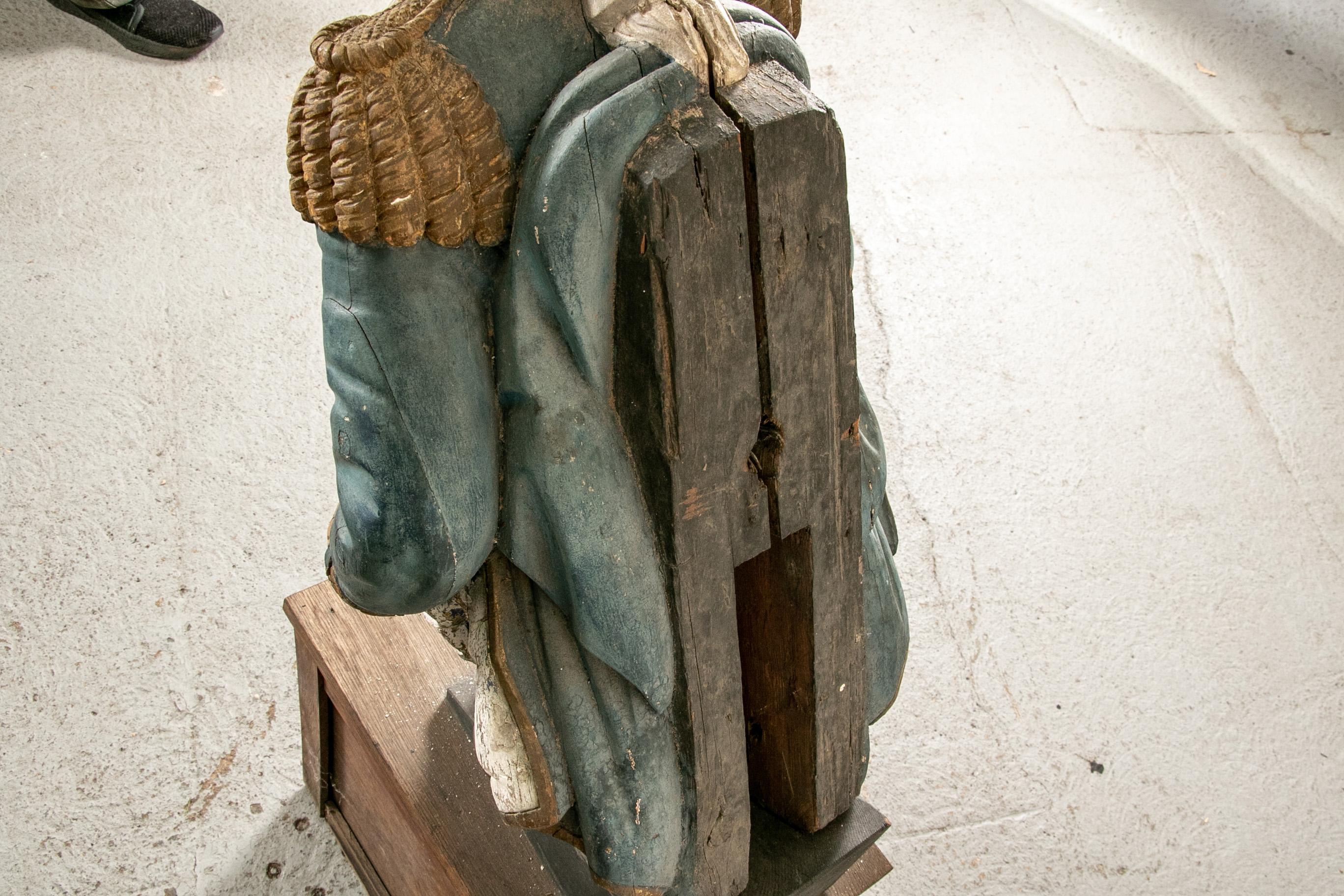 Admiral Horatio Nelson 19th Century English Ship's Figurehead- Ex H.M.S. Bo 13