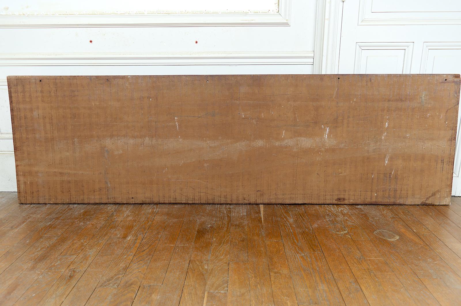 Bedeutende afrikanische monoxyle geschnitzte Tafel, Bamoun Bas-Relief, Kamerun, CIRCA 1960 im Angebot 10