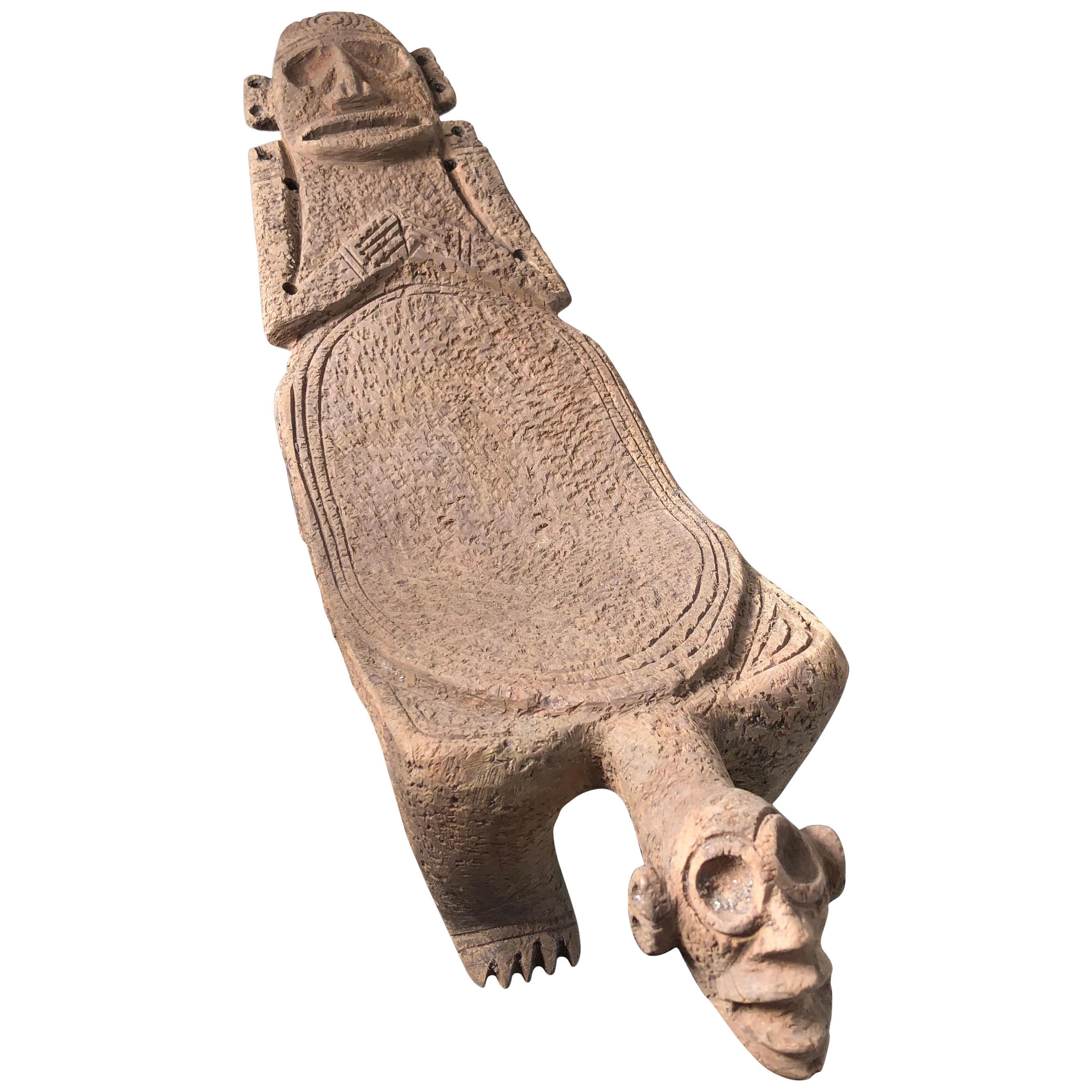 Fine America’s Chieftain Ceremonial Wood Seat “Duho”