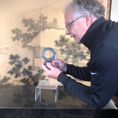 Important Ancient Chinese Round Jade Ring Bi Disc, 2000 BCE