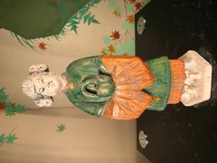 Important Ancient Chinese Tea Attendant Hand Glazed, Ming Dynasty 1368-1644