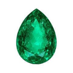 Important and Magnificent Gubelin Certified 180 Carat Colombian Emerald