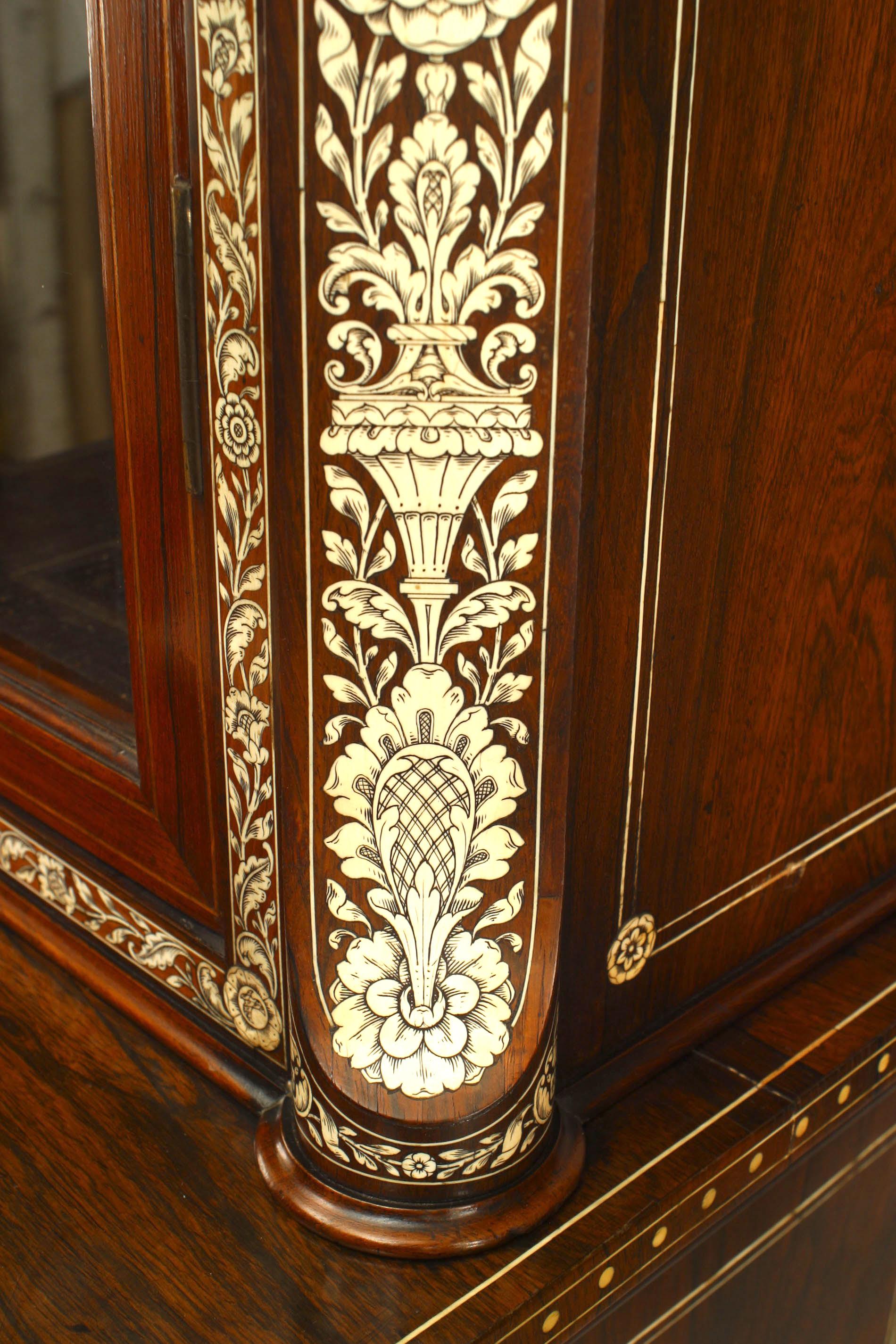 Important and Rare Anglo-Indian Breakfront Cabinet 2