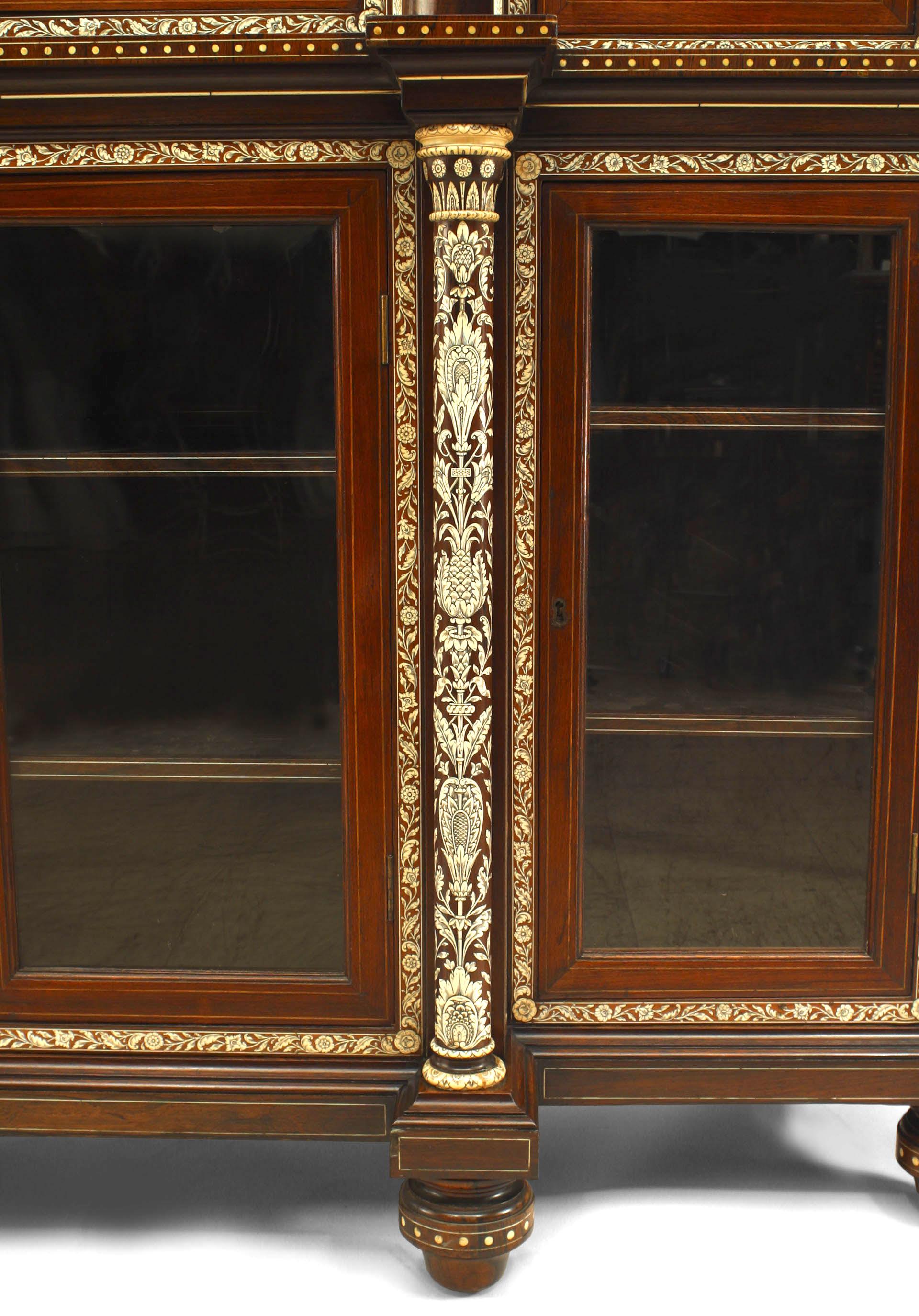 Important and Rare Anglo-Indian Breakfront Cabinet 4