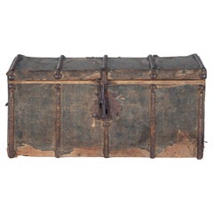 Important and Rare Gothic Chest, Catholic Monarchs, Spain 15th Century