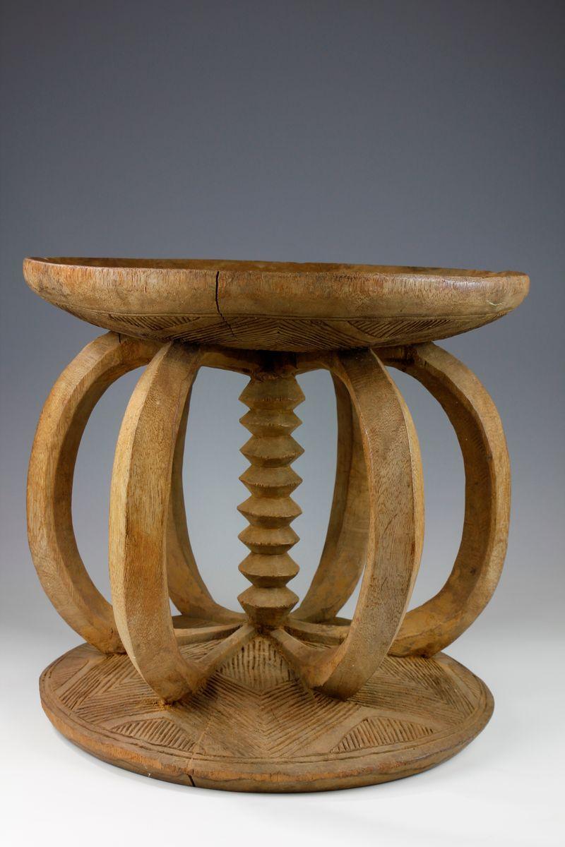 Tribal Important and Rare Igbo Prestige Stool  For Sale