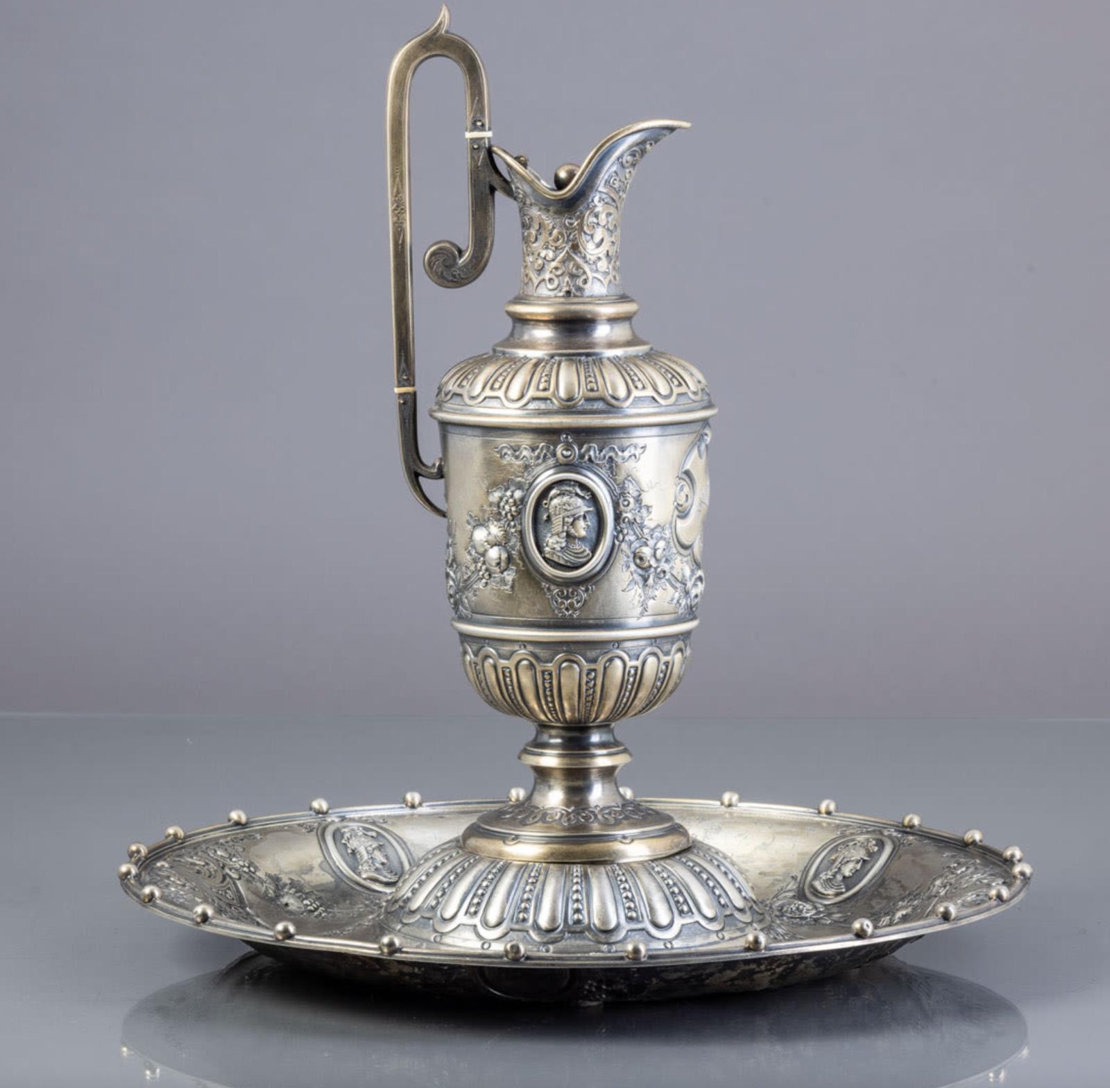 Hand-Crafted Important and Rare Lavender and Gomil in English Silver 19th Century For Sale