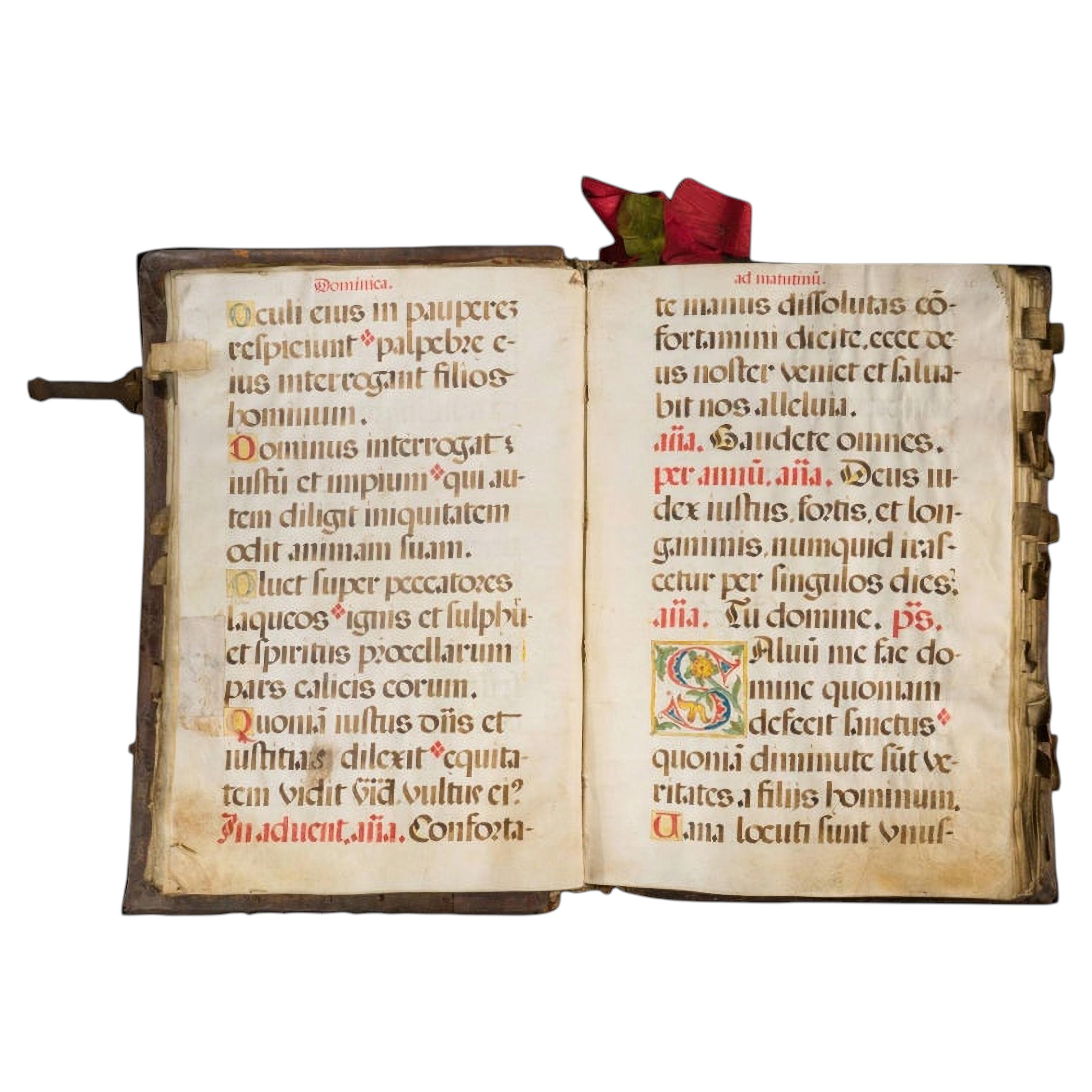 IMPORTANT UND SELTENE LITURGICAL PSALTER, Spanien, 16. Jahrhundert (1550-1575)