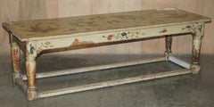 Important Antique Georgian Chinoiserie circa 1800 Chinese Refectory Dining Table
