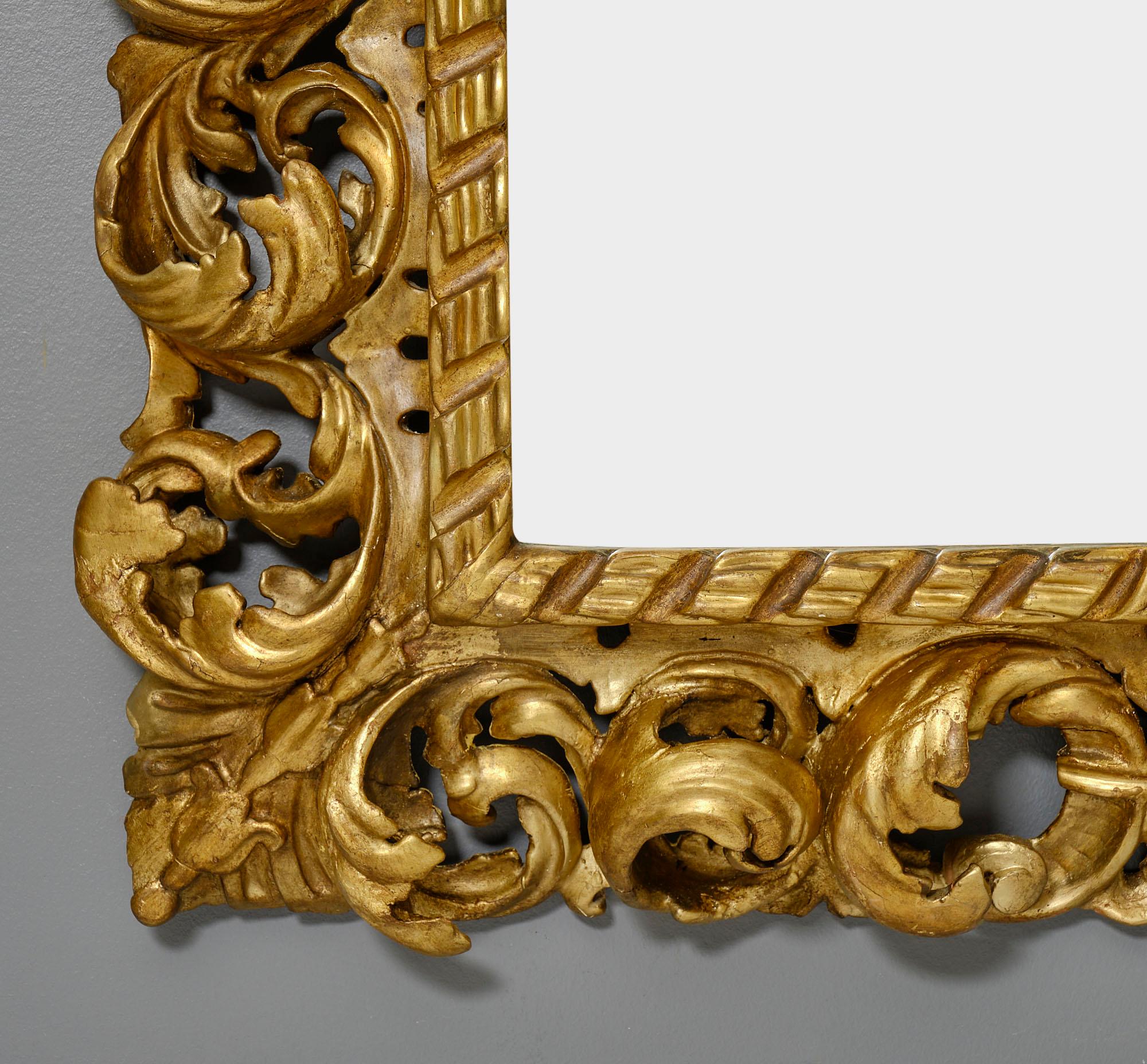 antique baroque mirror