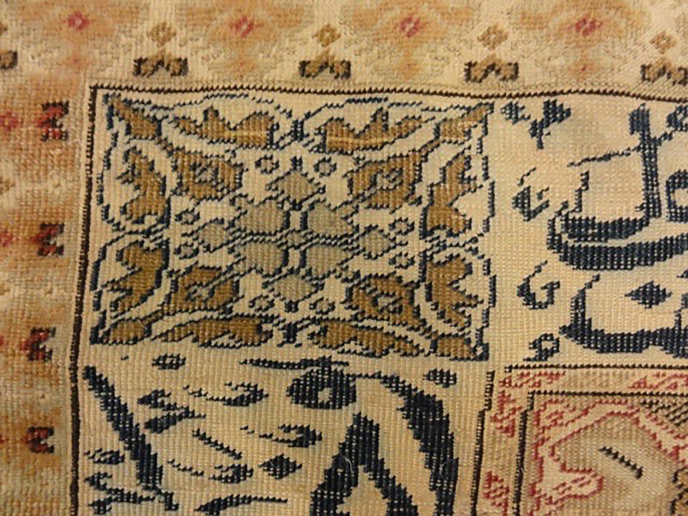 XVIIIe siècle Important tapis ancien de prière du sultan ottoman en vente