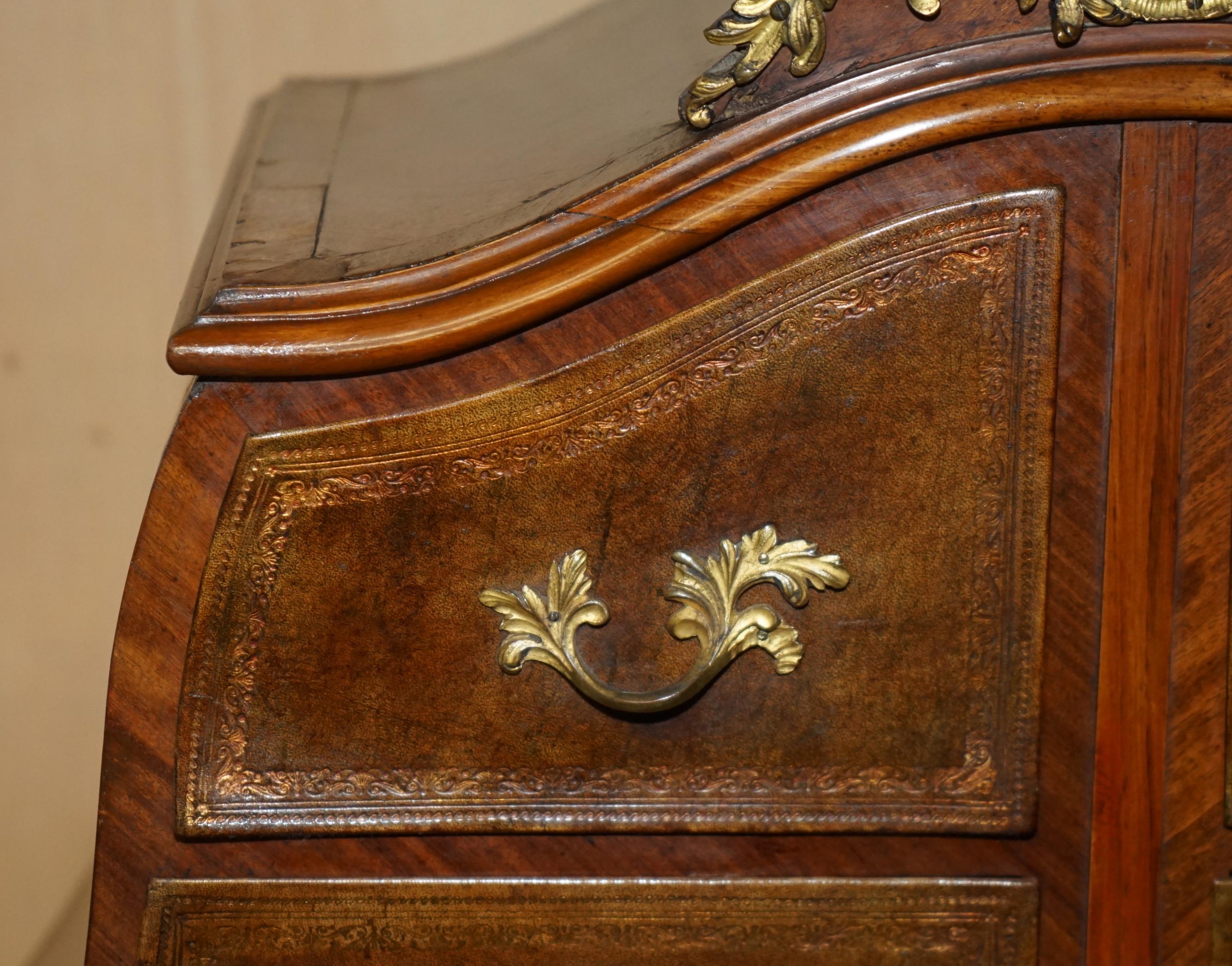 IMPORTANT ANTIQUE STAMPED VICTOR RAULIN CARTONNIER CABINET BOOKCASE & DRAWERs In Good Condition For Sale In West Sussex, Pulborough