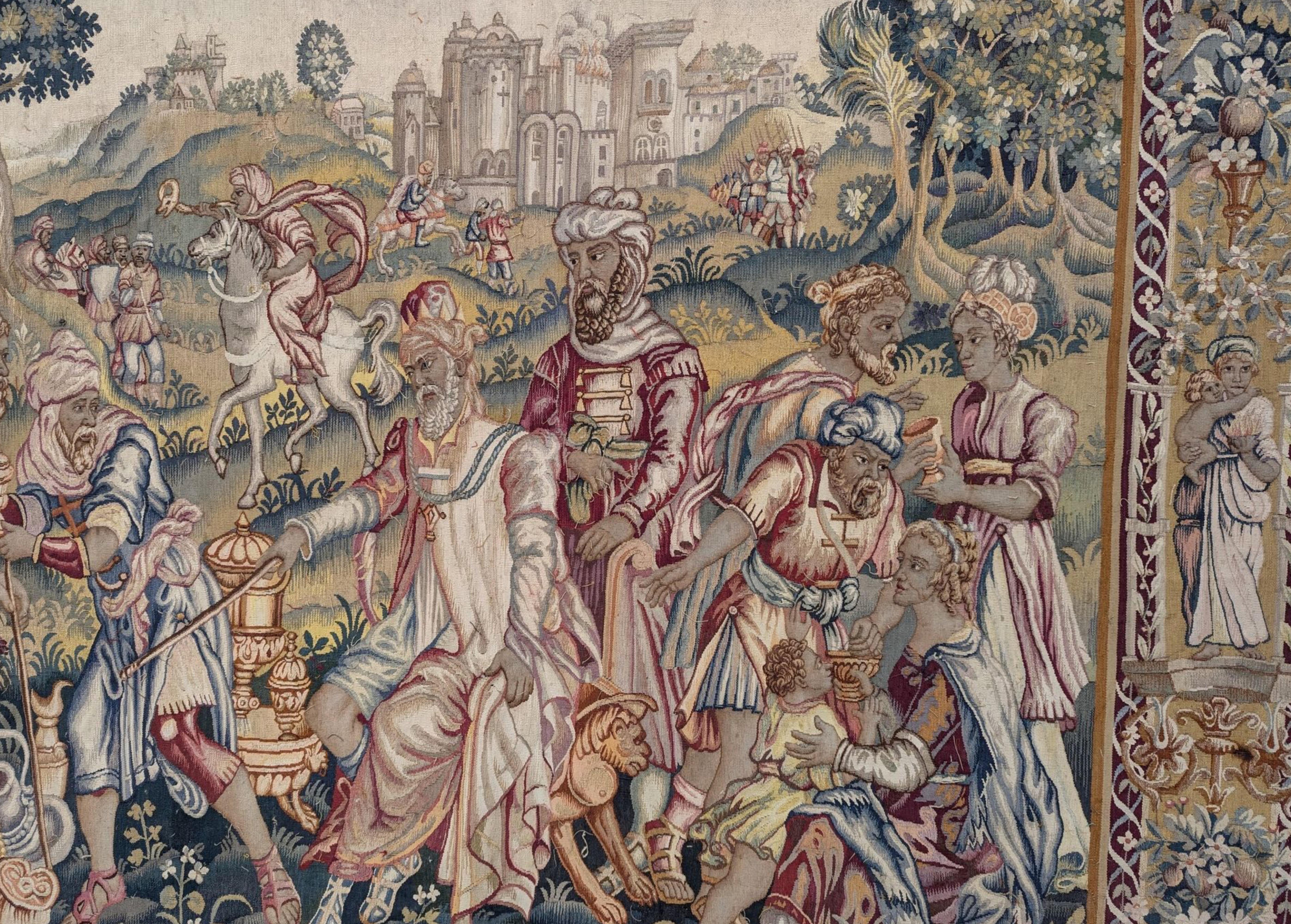 Moderno Importante arazzo AUBUSSON 