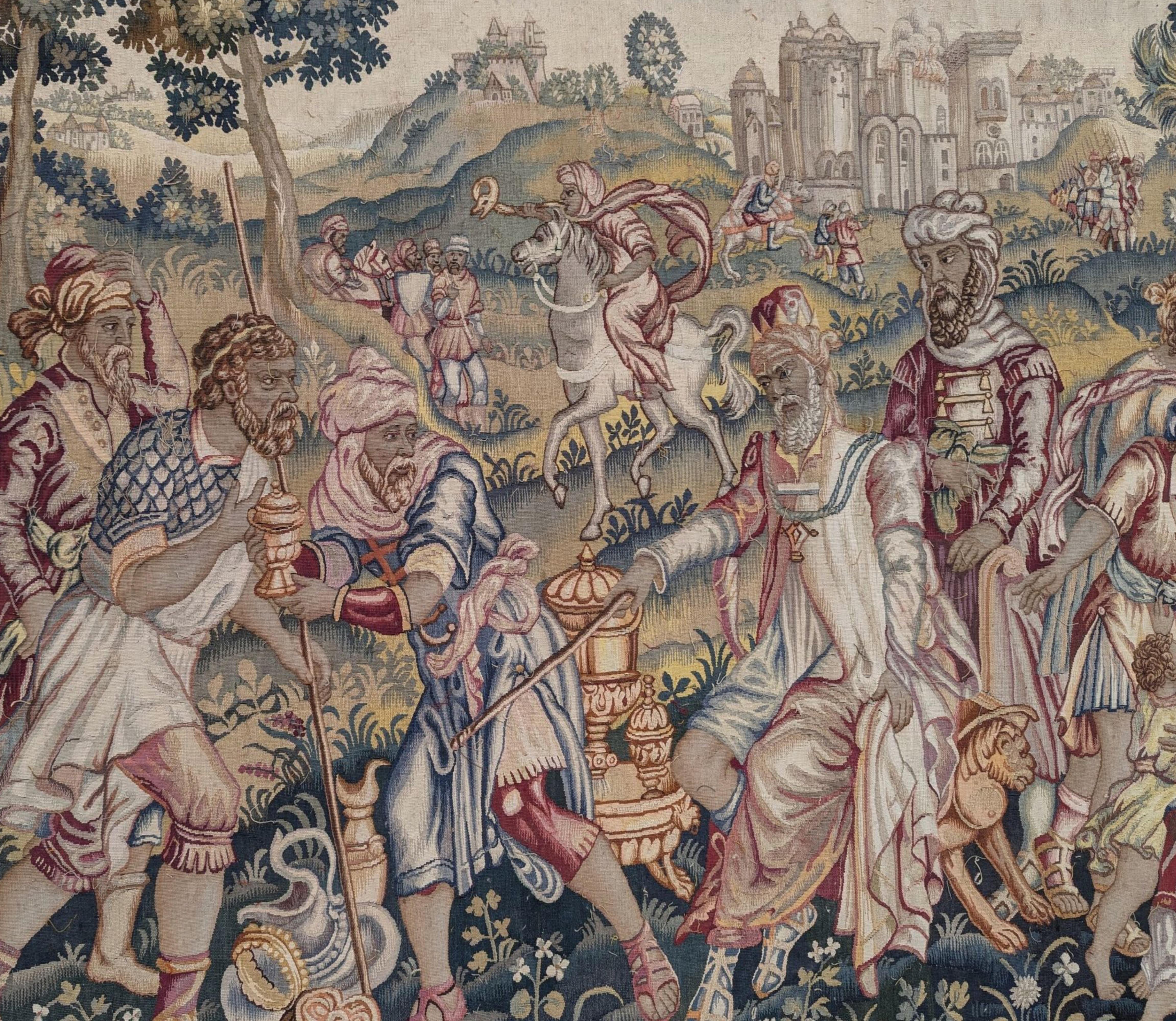 Fatto a mano Importante arazzo AUBUSSON 