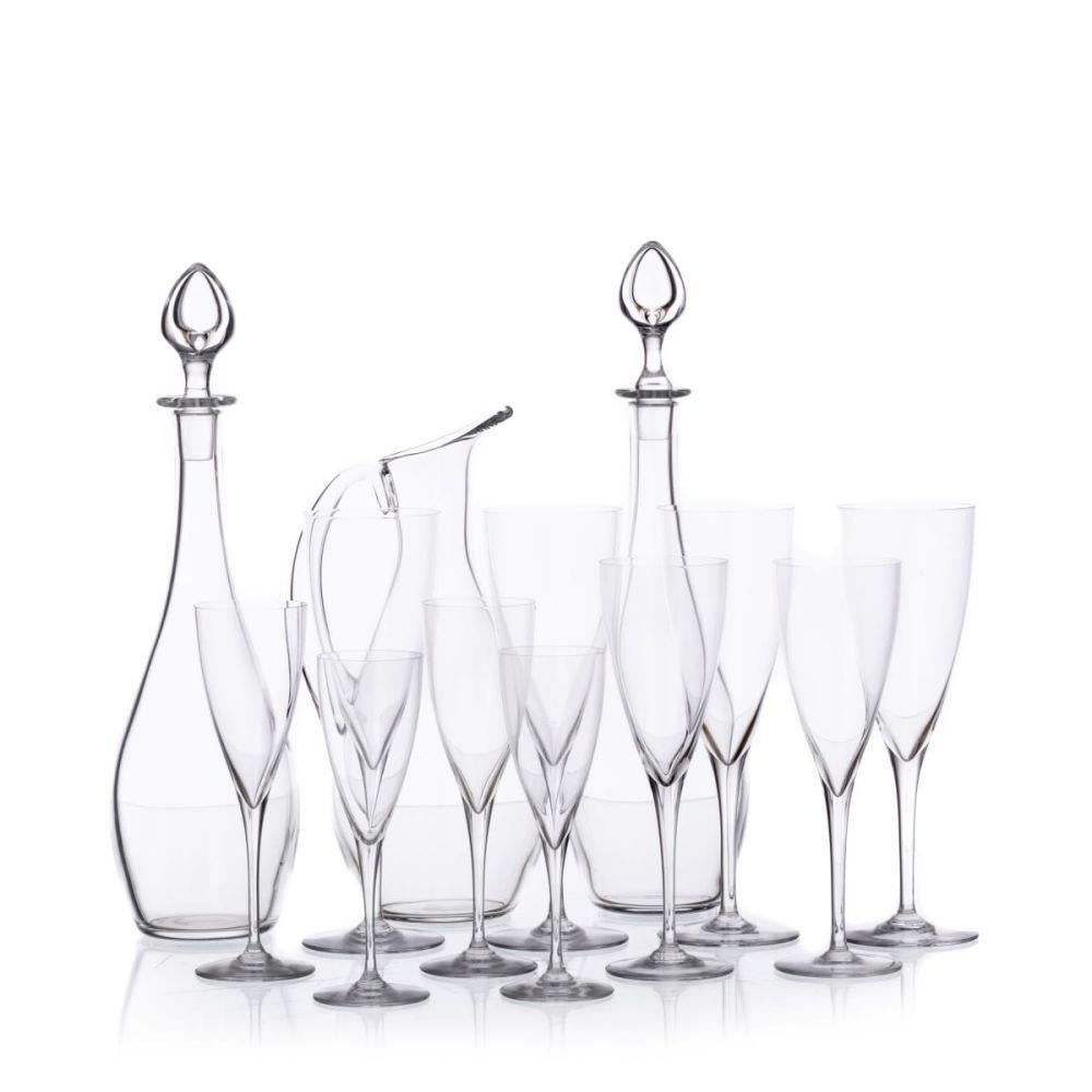 Hand-Crafted Important Baccarat Crystal Service '60 Pieces' 20th Century