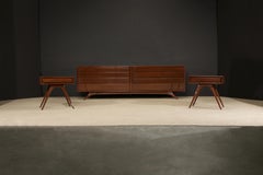 Importante set da letto di Vladimir Kagan per Kagan-Dreyfuss, anni '50, firmato