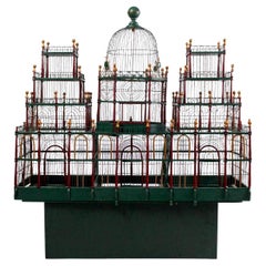 Antique Important Bird Cage