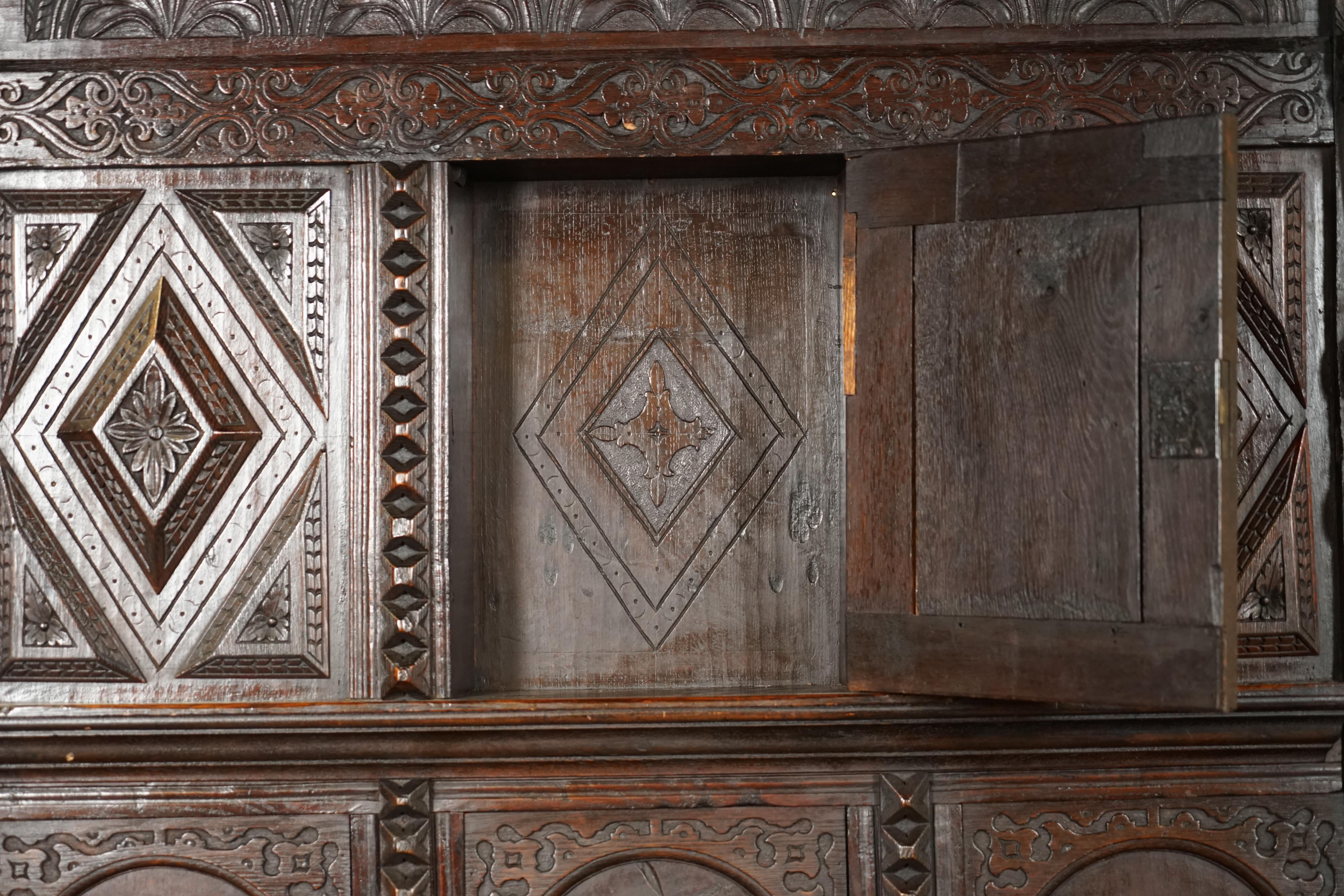 IMPORTANT BISHOP JAMES STANLEY 1508 KING HENRY VII ENGLiSH OAK TUDOR TESTER BED For Sale 7