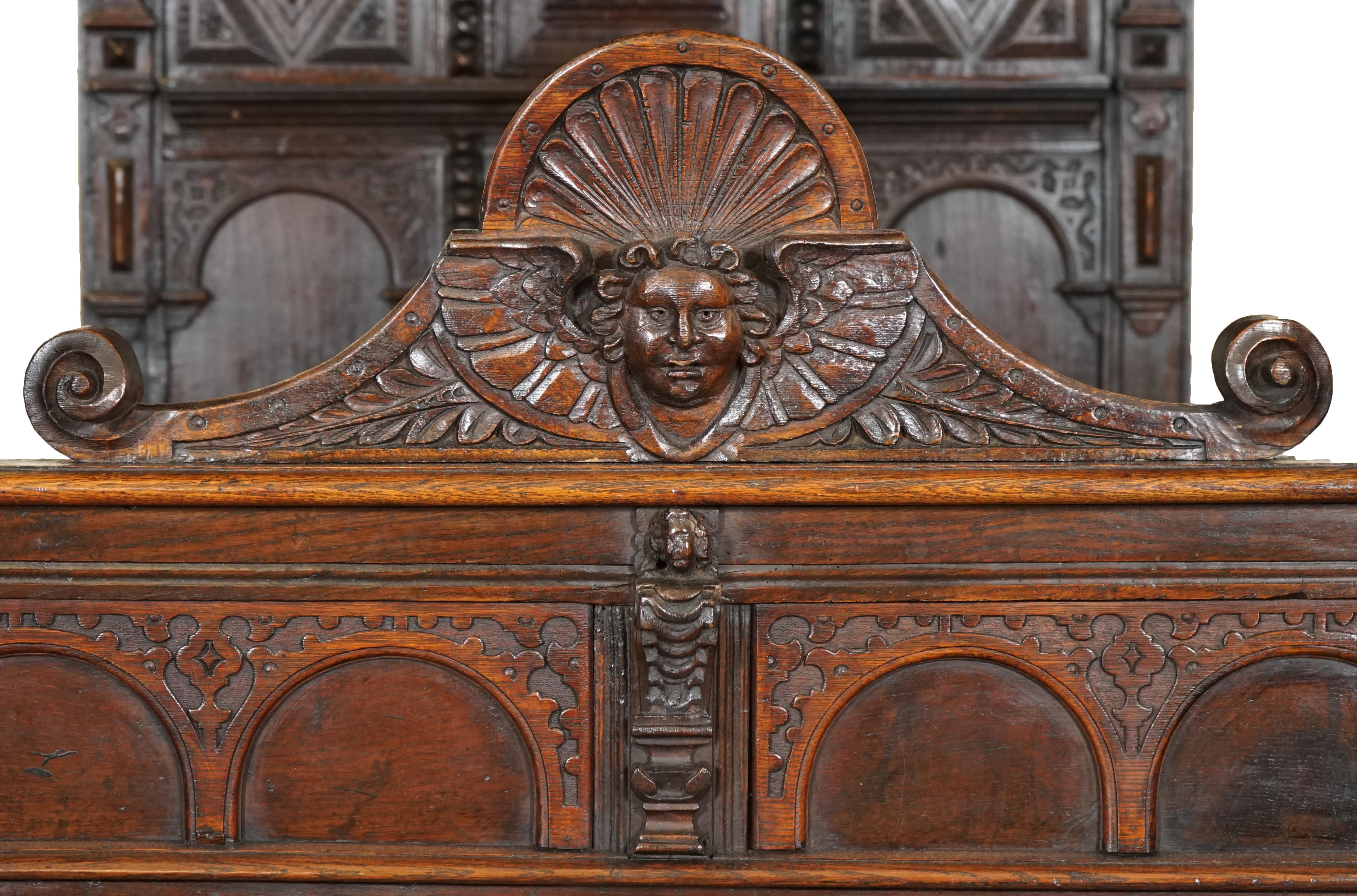 Renaissance IMPORTANT BISHOP JAMES STANLEY 1508 KING HENRY VII ENGLiSH OAK TUDOR TESTER BED For Sale