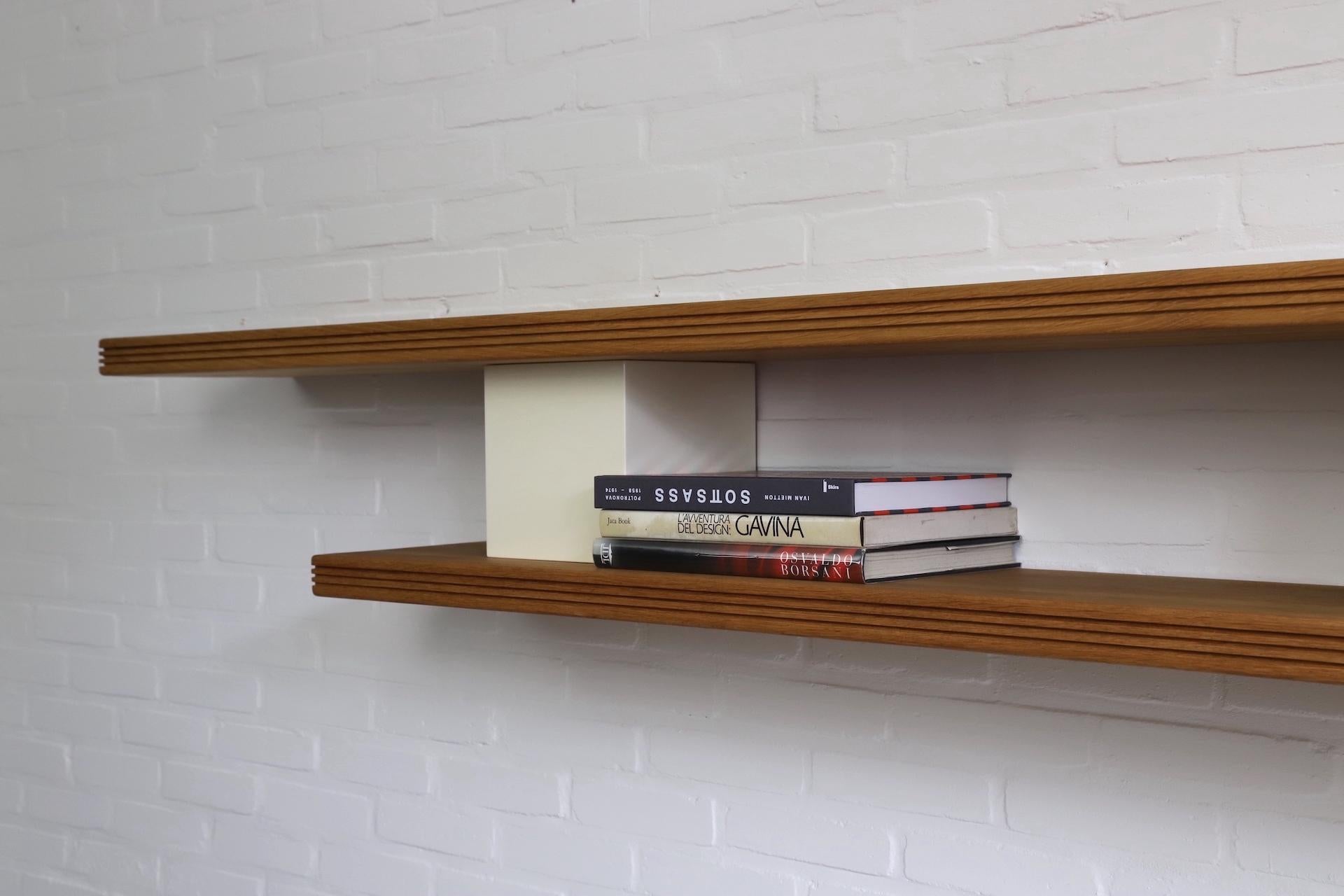 Mid-Century moderno Importante scaffale per libri di Christophe Gevers, 1971 in vendita